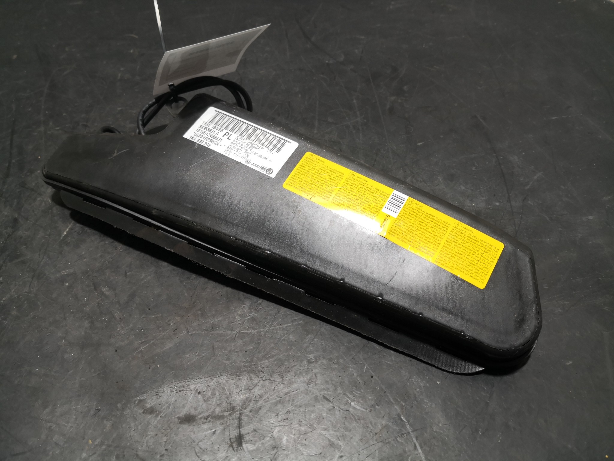 Airbag Banco Esq VOLKSWAGEN - ID S_91449