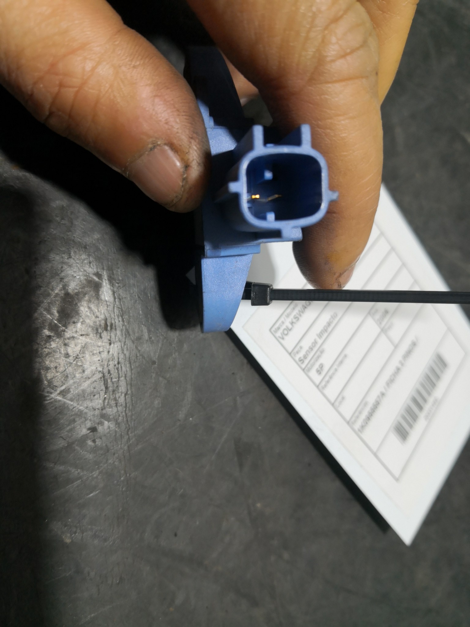 Sensor Impacto VOLKSWAGEN GOLF V (1K1) | 03 - 09 Imagem-2