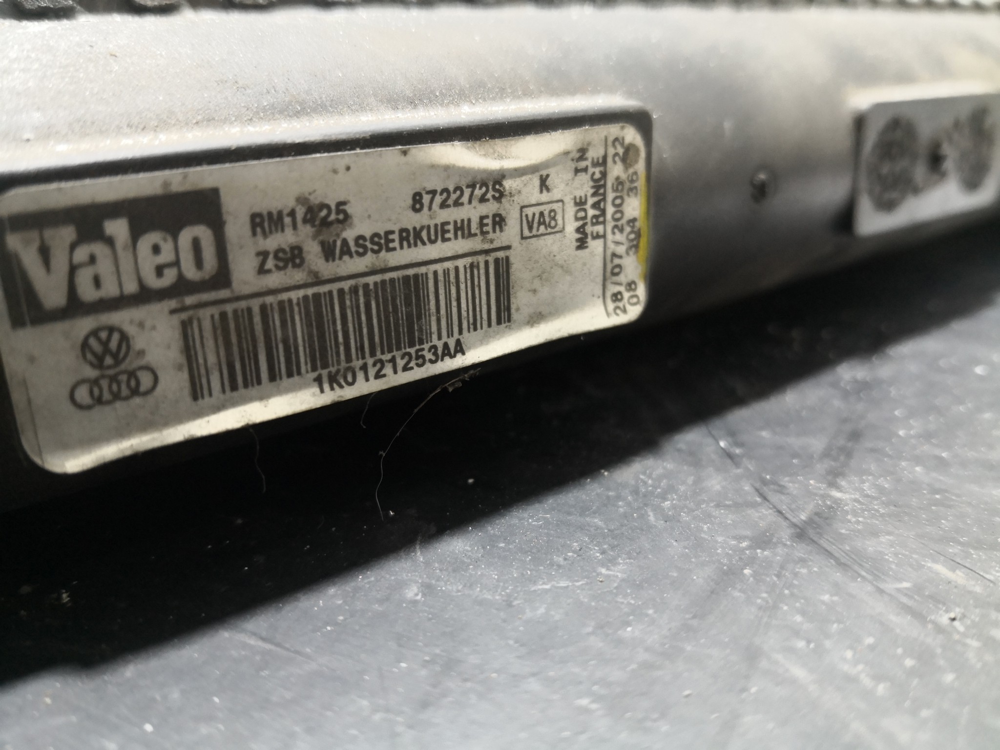 Radiador da água VOLKSWAGEN GOLF V (1K1) | 03 - 09 Imagem-1