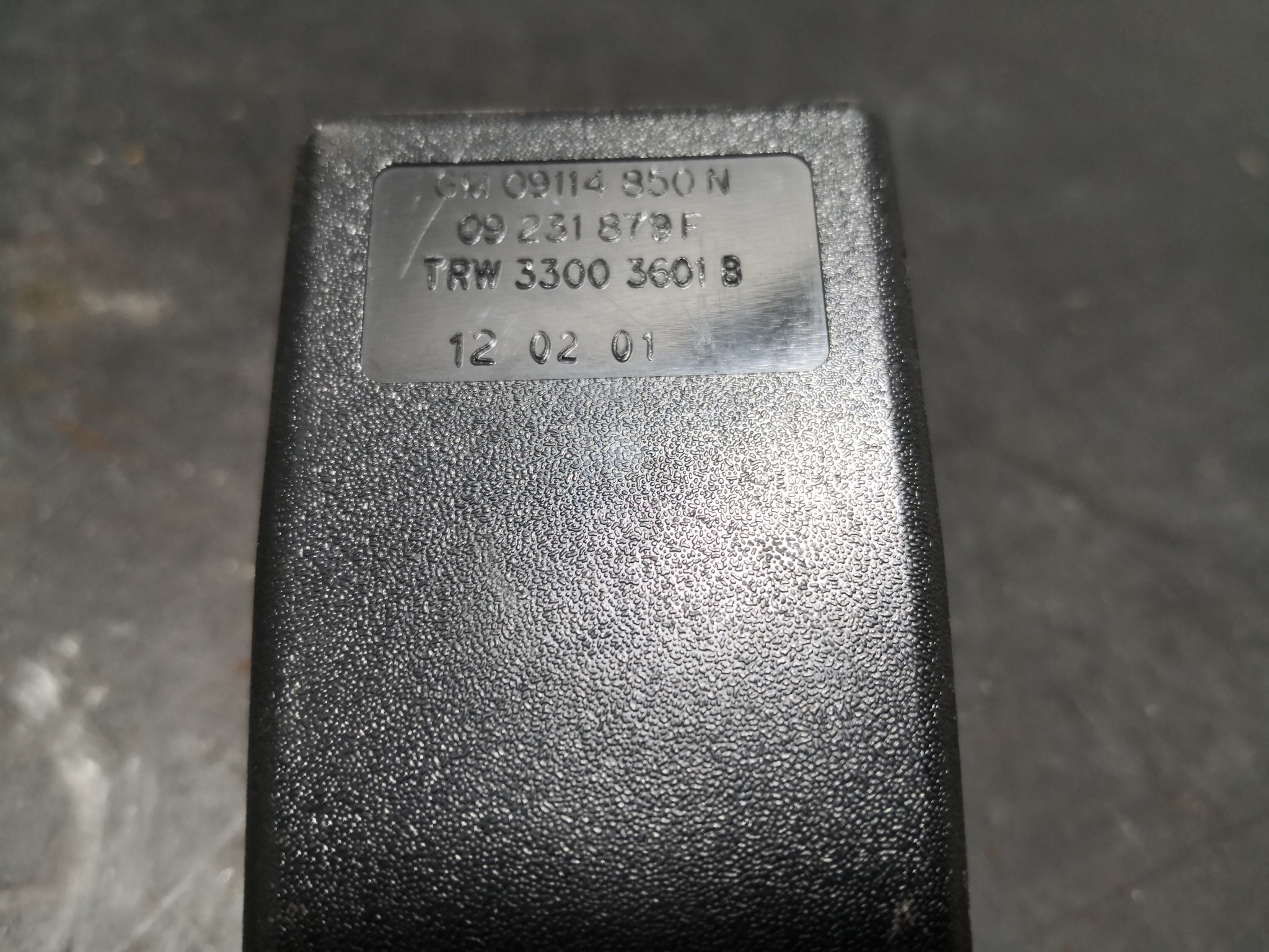 Engate Cinto Trás Dto OPEL CORSA C (X01) | 00 - 09 Imagem-1