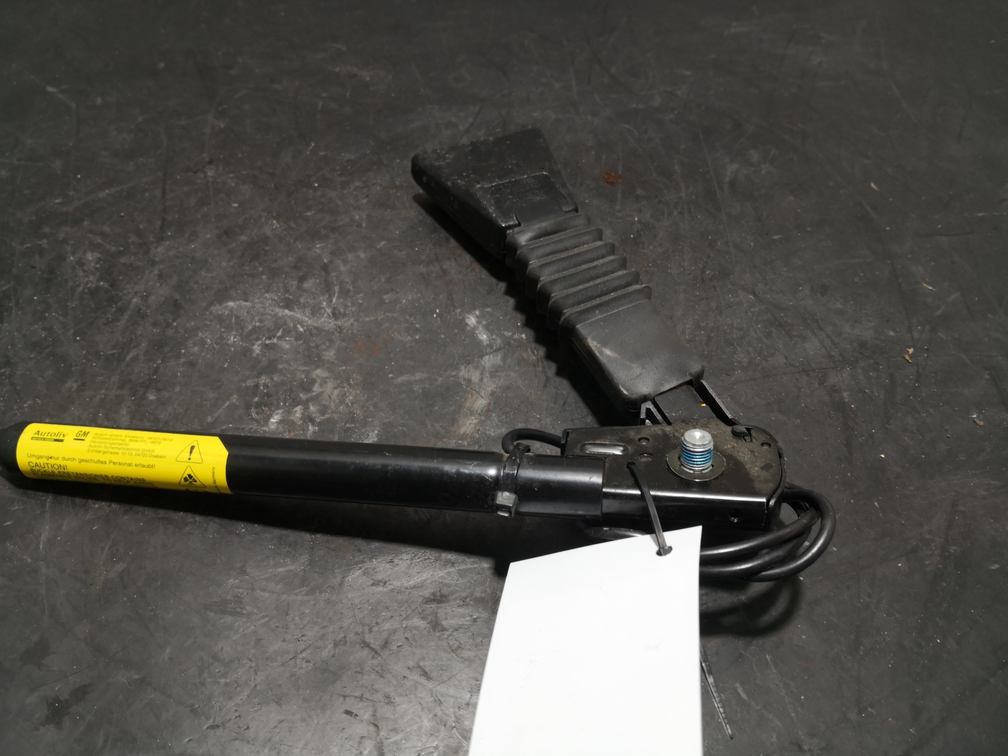 Engate Cinto Frente Esq OPEL - ID S_91527