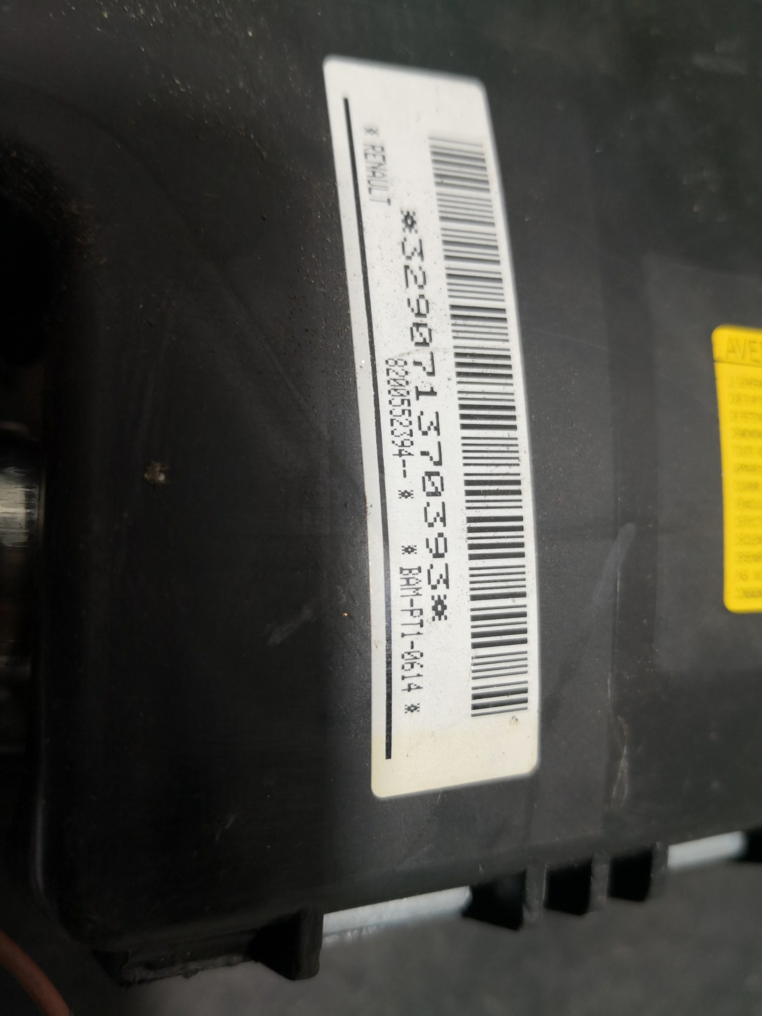 Airbag Banco Esq RENAULT CLIO III (BR0/1, CR0/1) | 05 -  Imagem-1