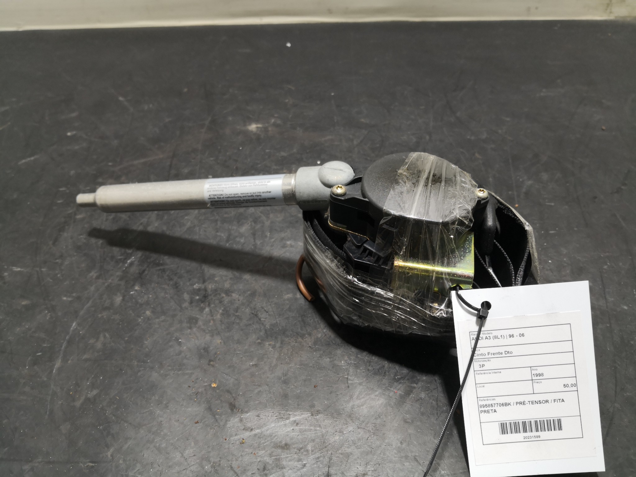 Cinto Frente Dto AUDI - ID S_91598