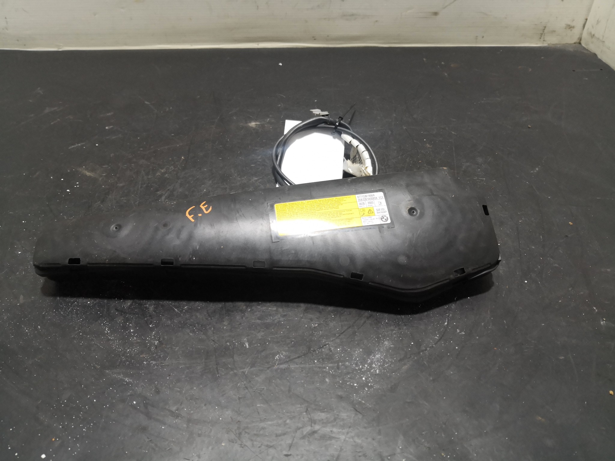 Airbag Banco Esq BMW - ID S_91630