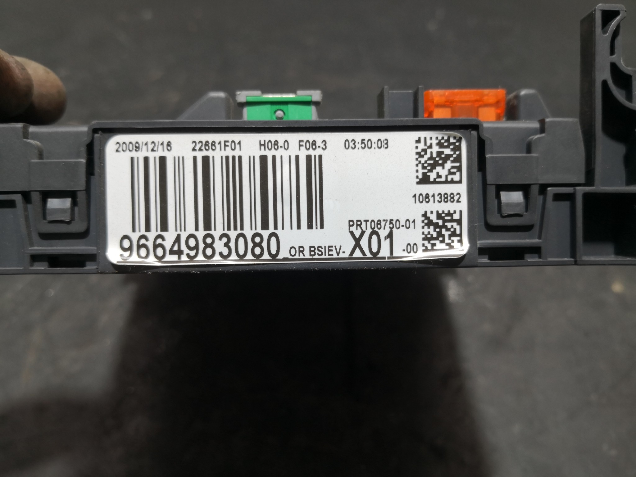 Caixa dos Fusíveis PEUGEOT 207 (WA_, WC_) | 06 - 15 Imagem-2