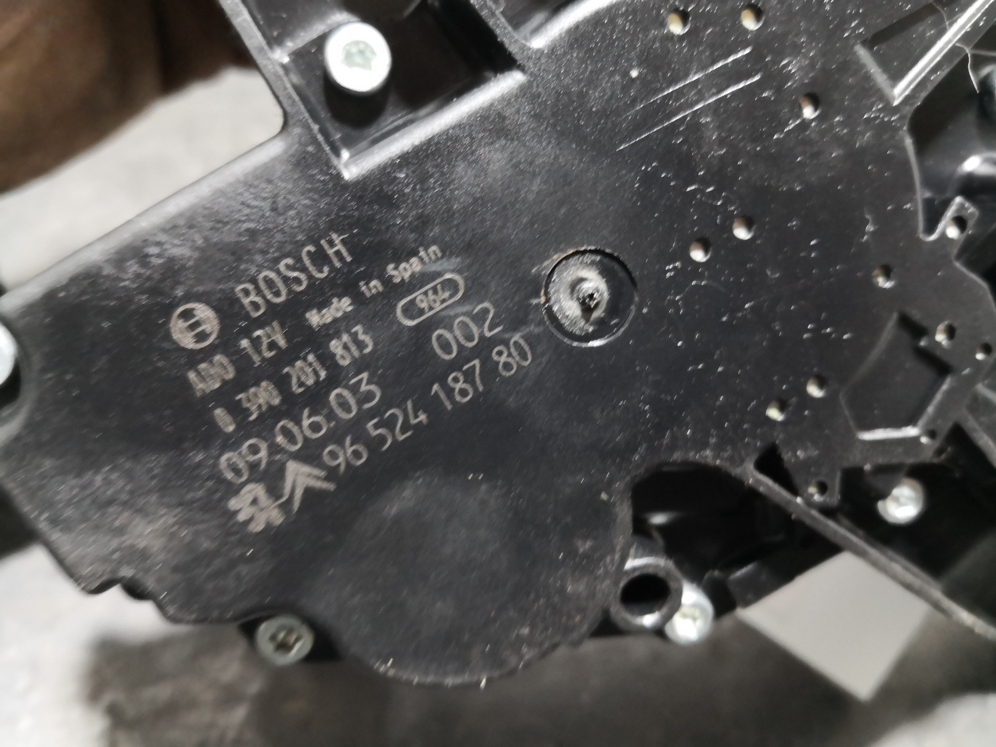 Motor Limpa Vidros Traseiro PEUGEOT 207 (WA_, WC_) | 06 - 15 Imagem-3