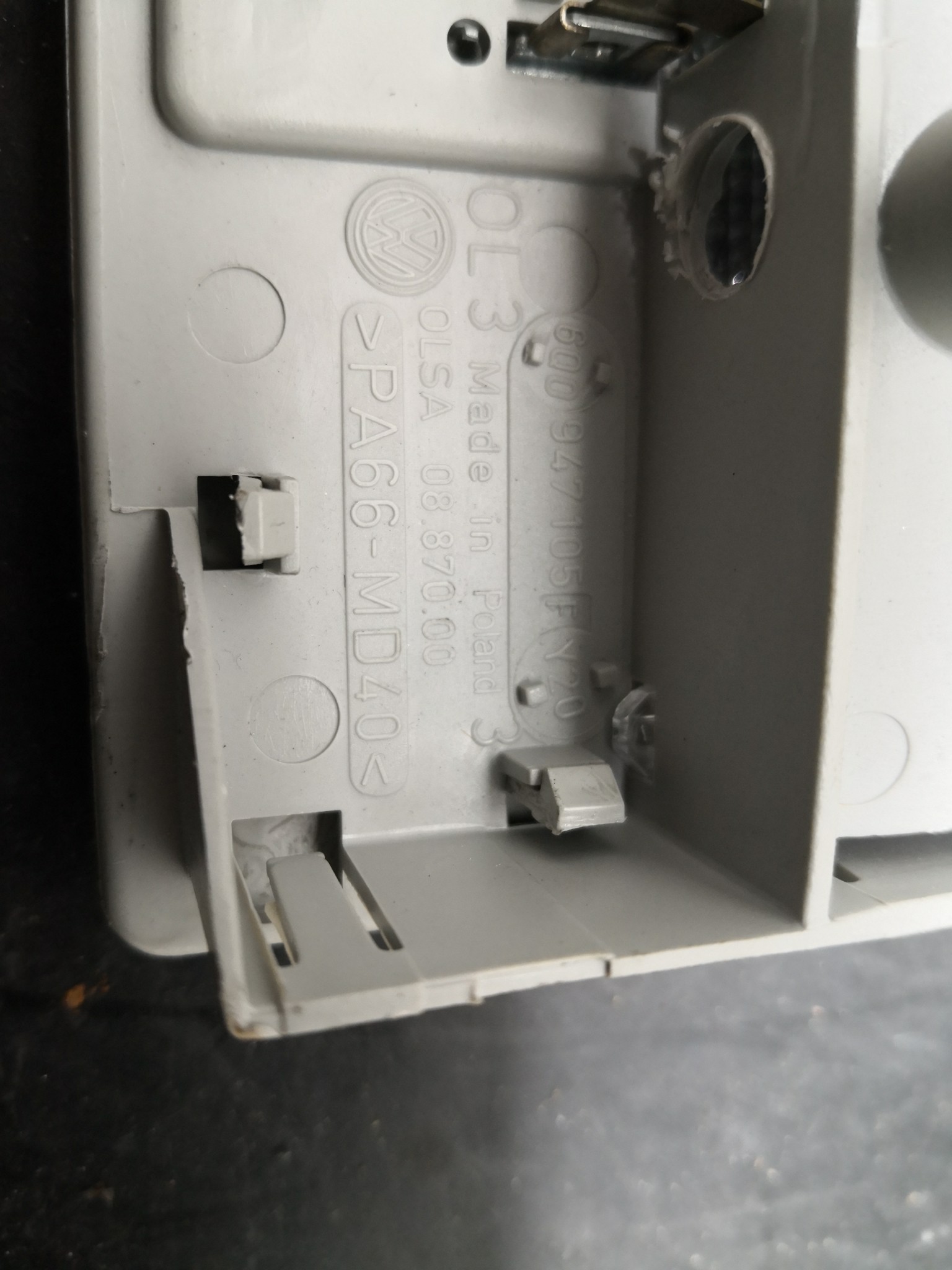 Plafonier  VOLKSWAGEN POLO (6R1, 6C1) | 09 -  Imagem-2