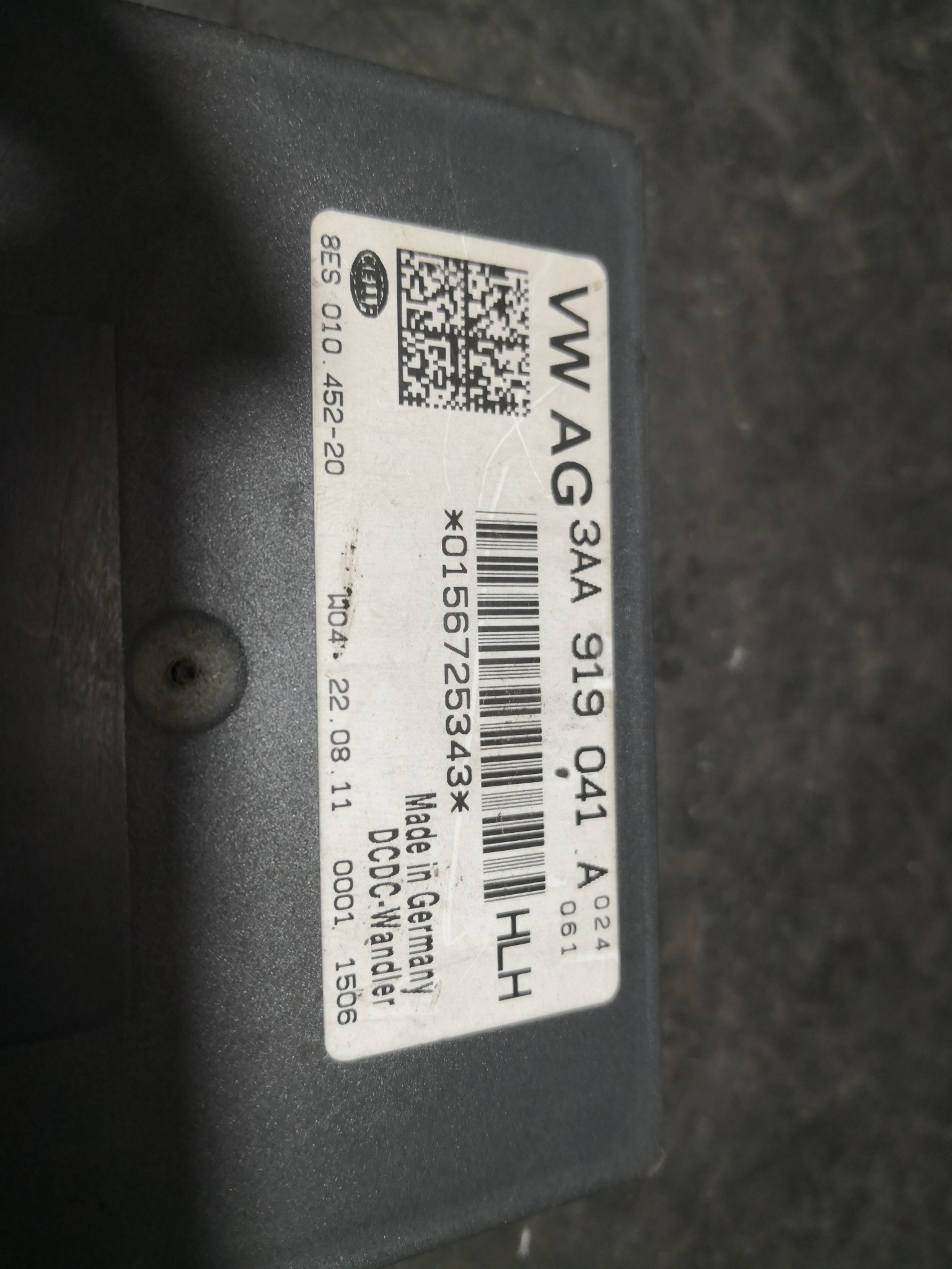 Centralina de Bateria  VOLKSWAGEN POLO (6R1, 6C1) | 09 -  Imagem-1