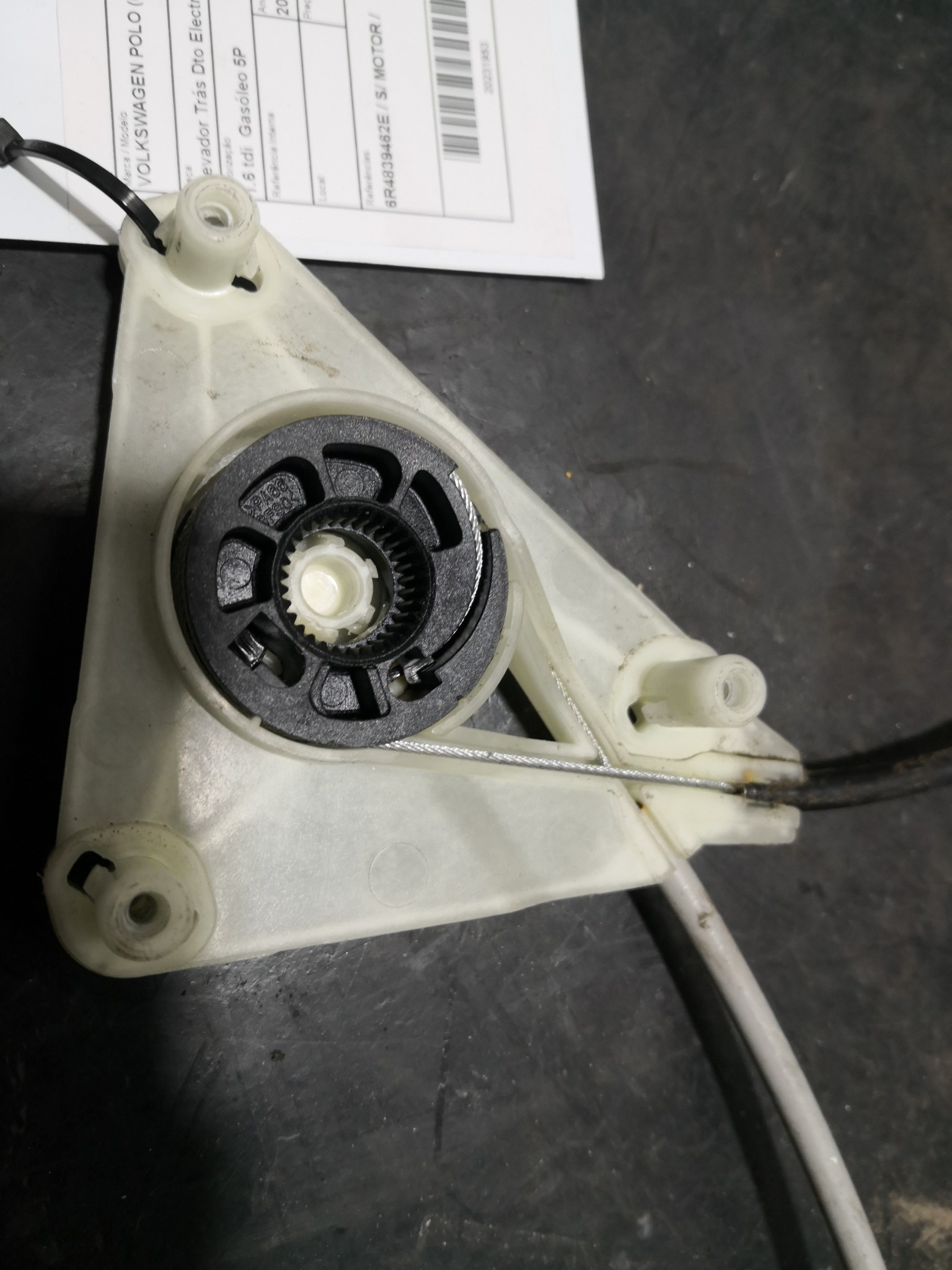 Elevador Trás Dto Electrico VOLKSWAGEN POLO (6R1, 6C1) | 09 -  Imagem-3