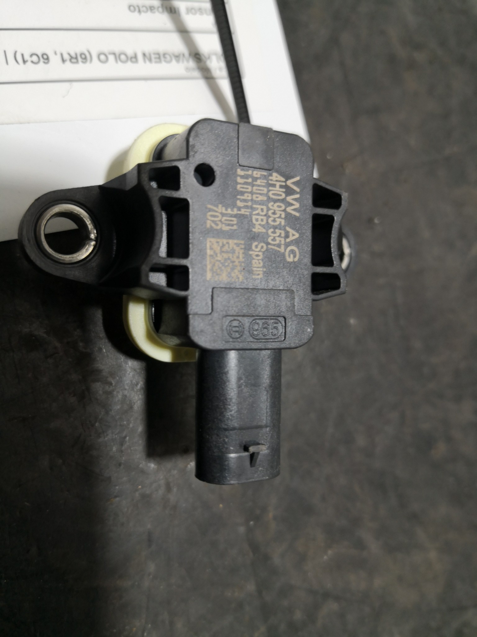 Sensor Impacto VOLKSWAGEN POLO (6R1, 6C1) | 09 -  Imagem-1