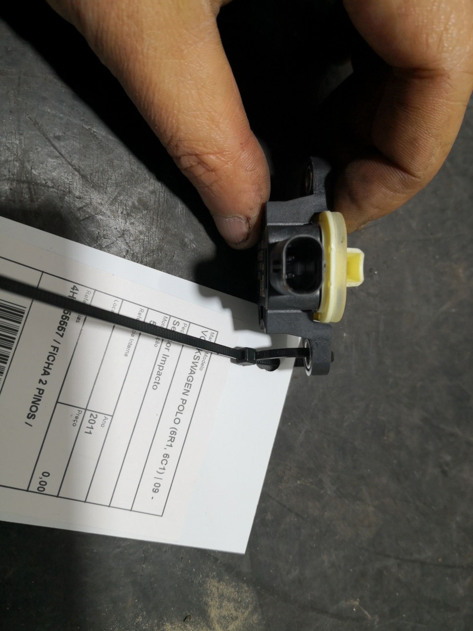 Sensor Impacto VOLKSWAGEN POLO (6R1, 6C1) | 09 -  Imagem-2