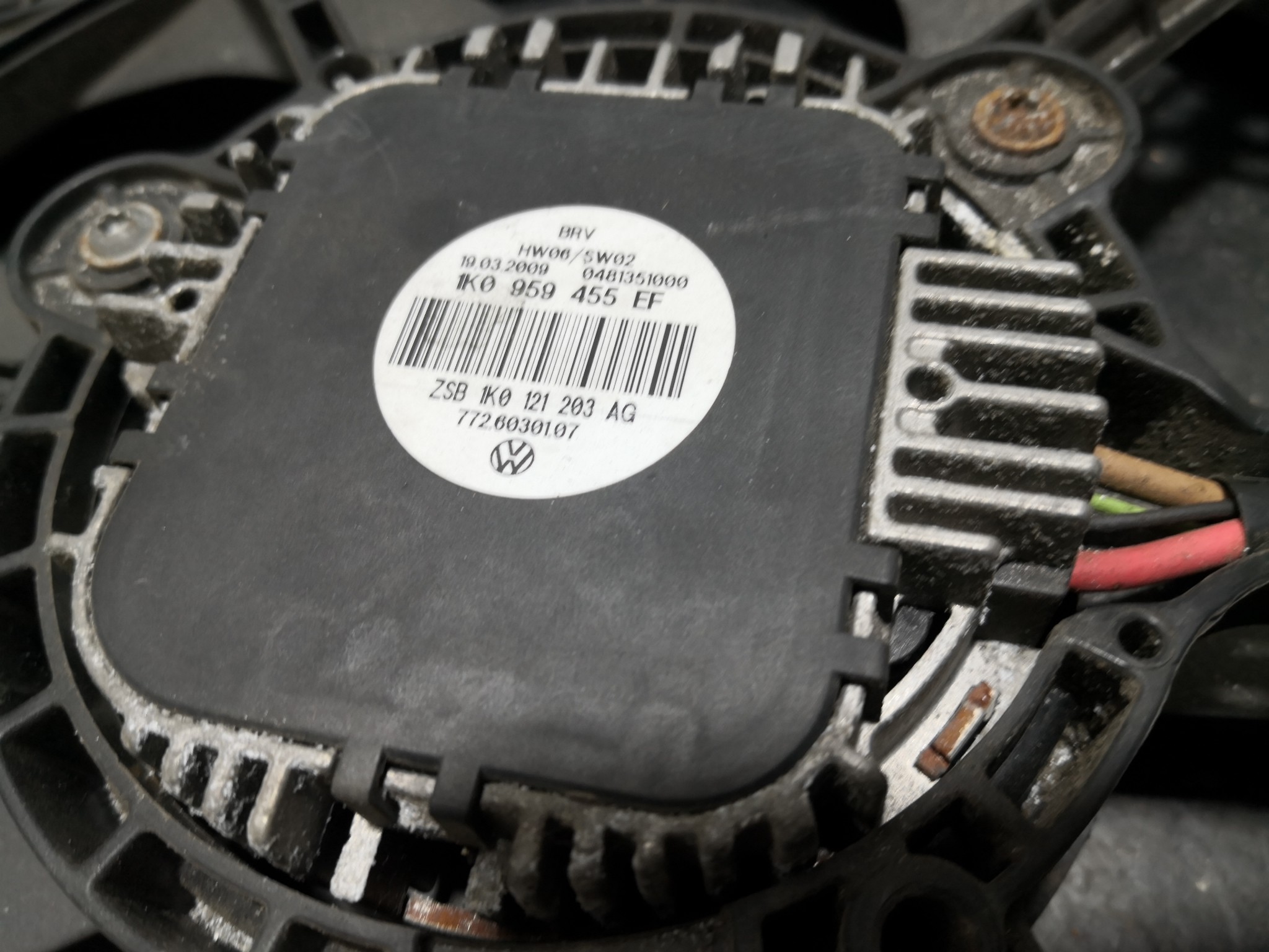 Termoventiladores SKODA OCTAVIA II Combi (1Z5) | 04 - 13 Imagem-2