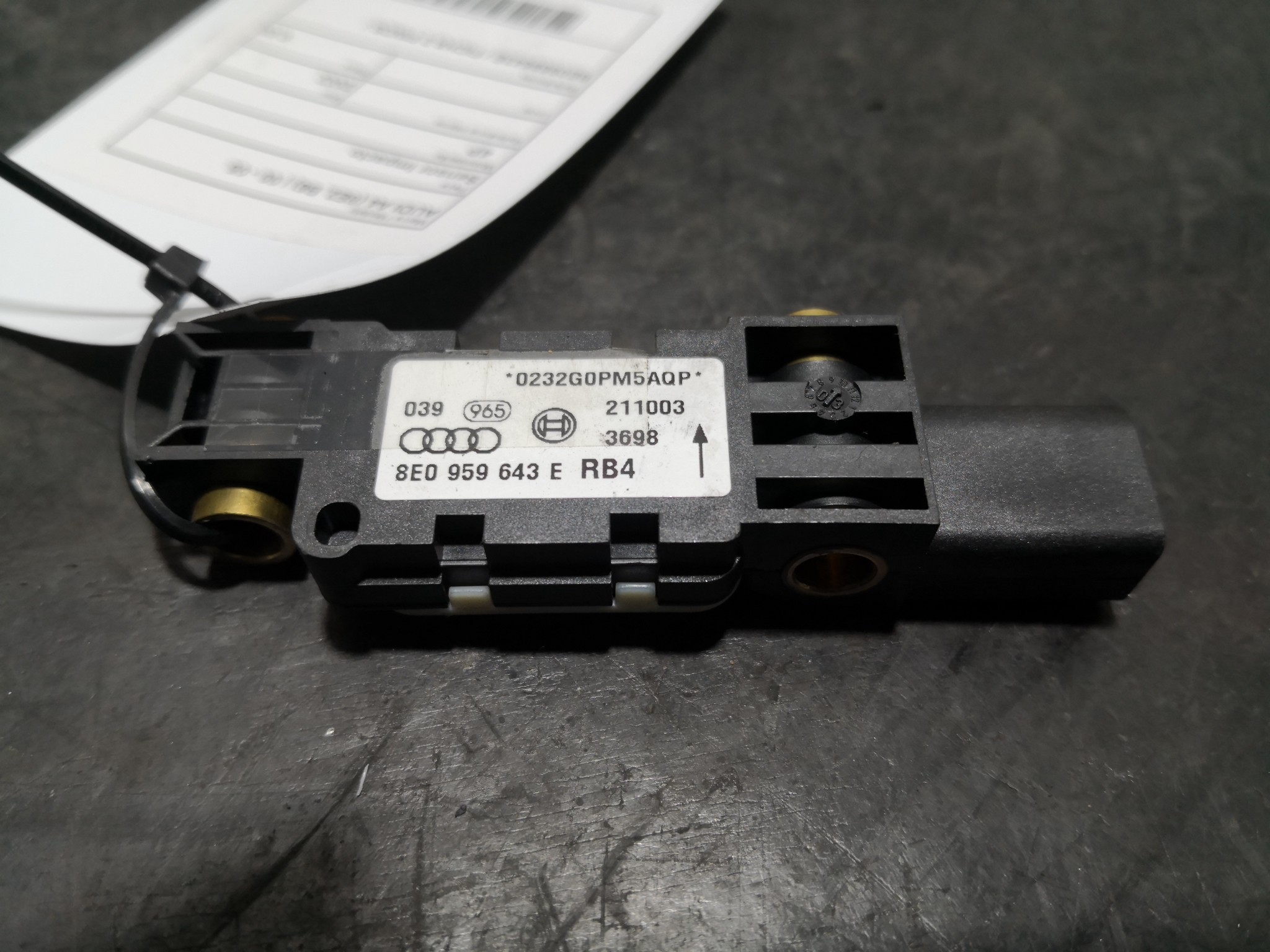 Sensor Impacto AUDI - ID S_92118
