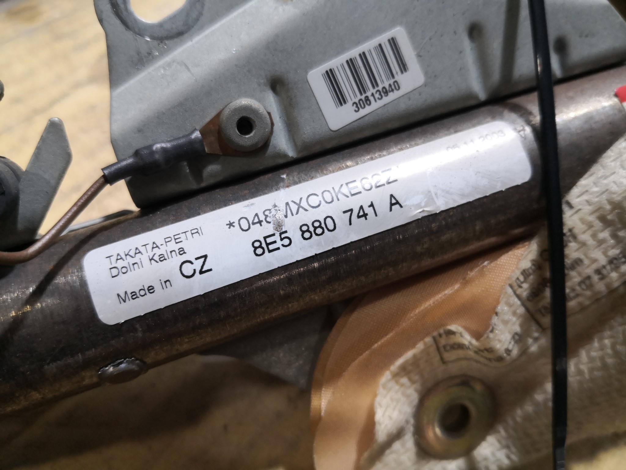 Airbags de Cortina Esq AUDI - ID S_92061