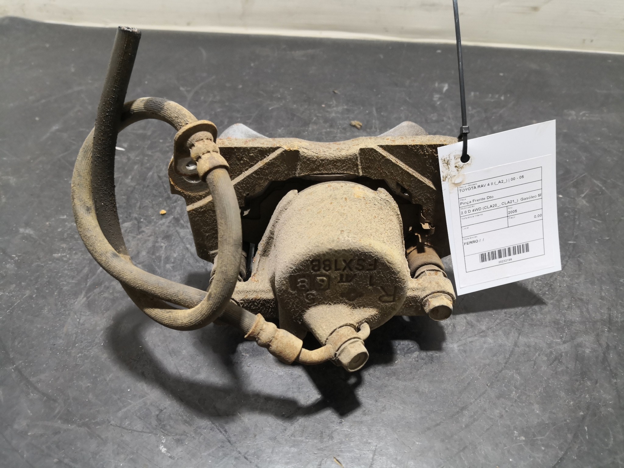 Pinça Frente Dto TOYOTA - ID S_92198