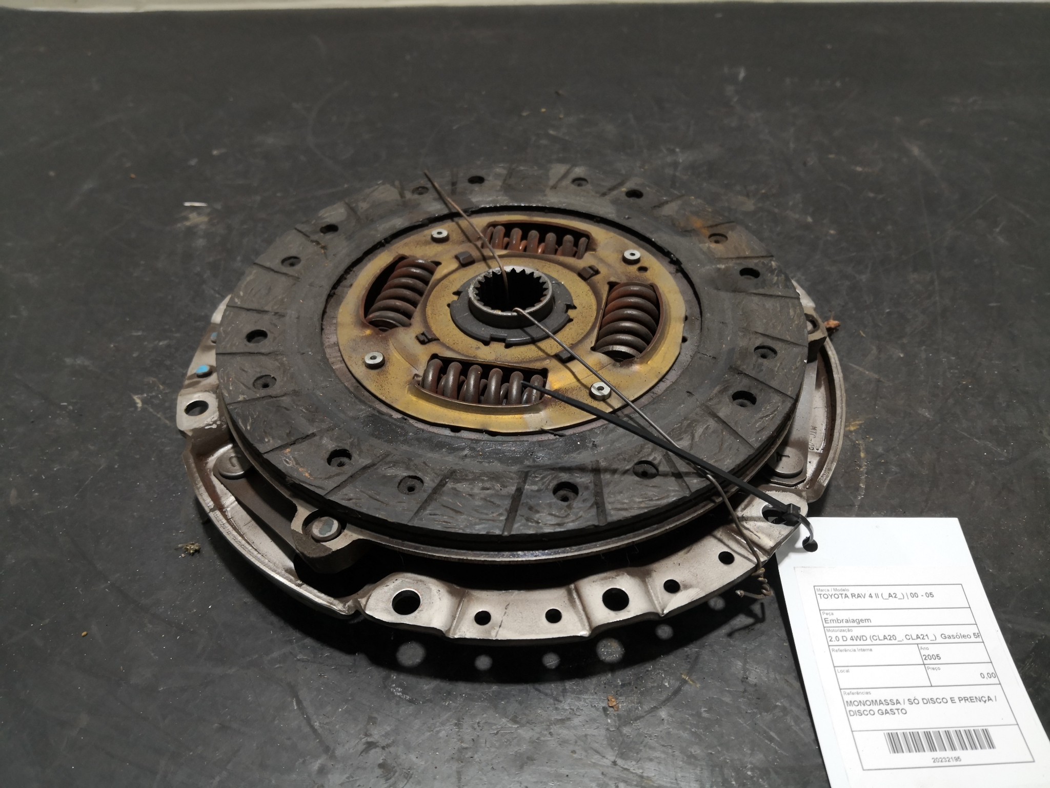 Embraiagem TOYOTA - ID S_92194