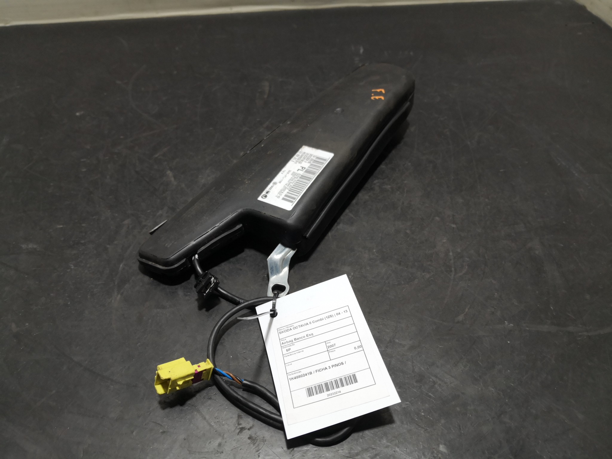 Airbag Banco Esq SKODA - ID S_92213