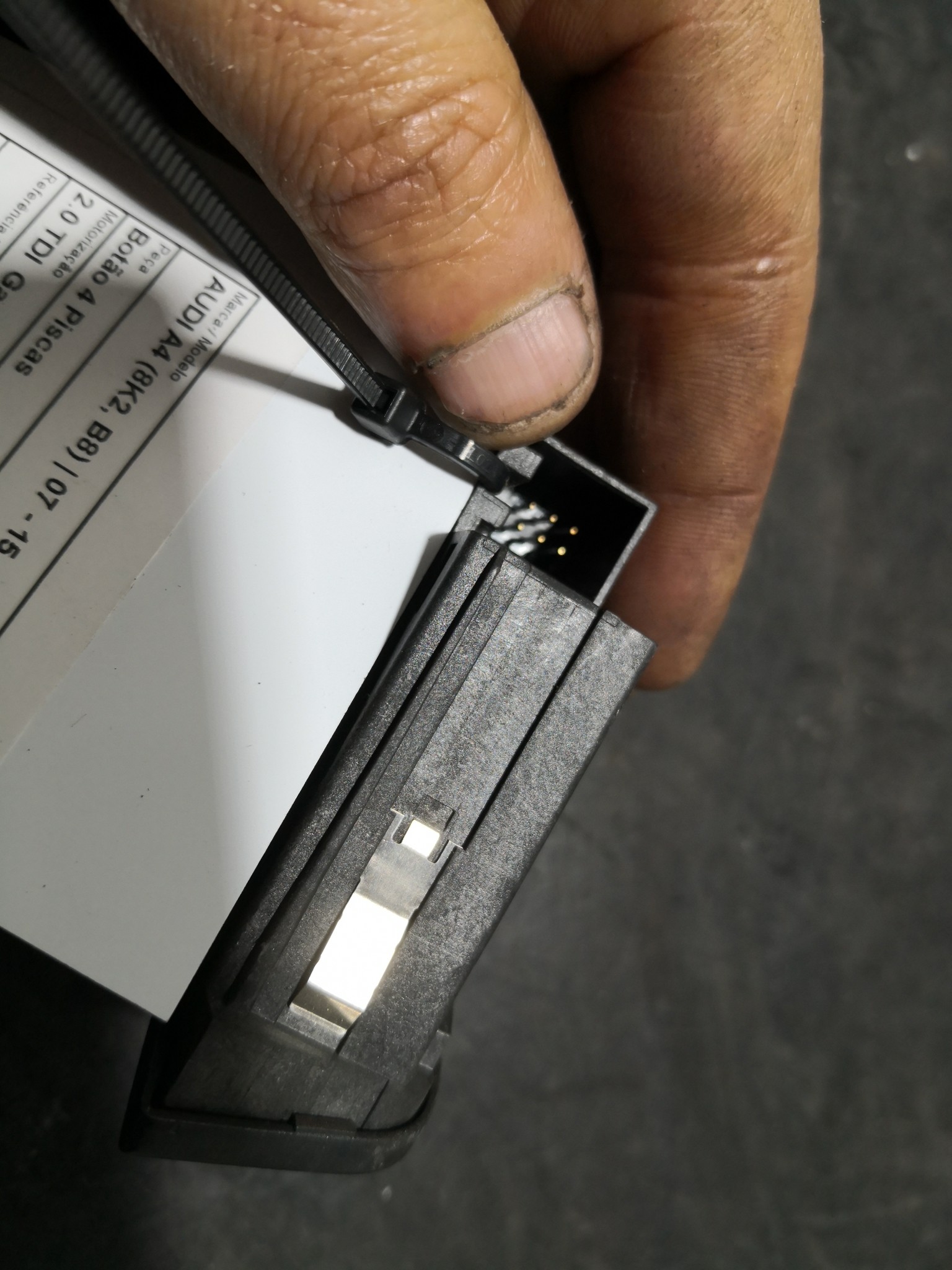 Botão 4 Piscas AUDI A4 (8K2, B8) | 07 - 15 Imagem-2