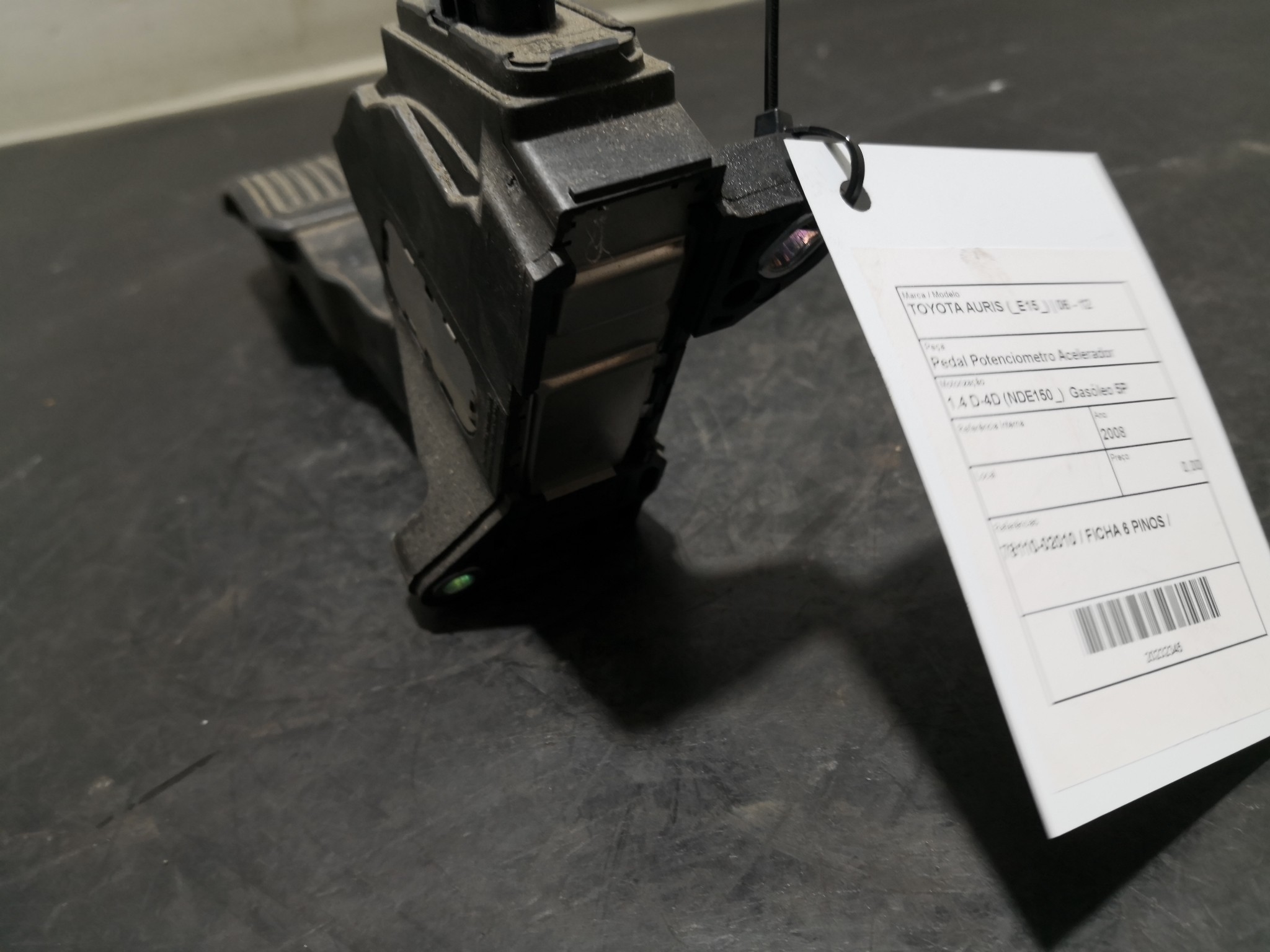 Pedal Potenciometro Acelerador TOYOTA AURIS (_E15_) | 06 - 12 Imagem-4