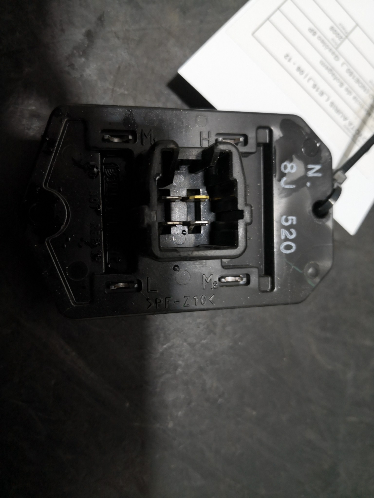 Resistencia de Sofagem TOYOTA AURIS (_E15_) | 06 - 12 Imagem-1