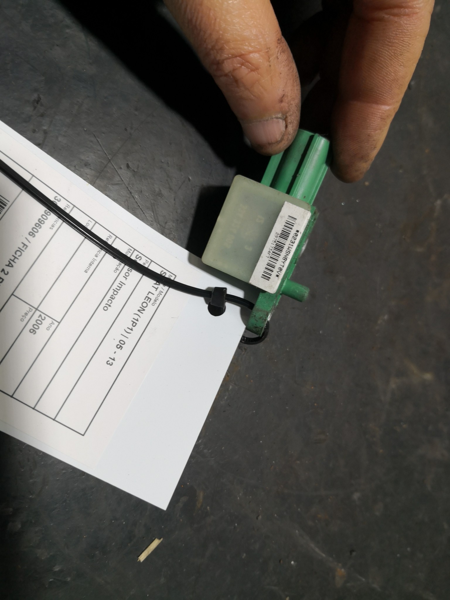 Sensor Impacto SEAT LEON (1P1) | 05 - 13 Imagem-3