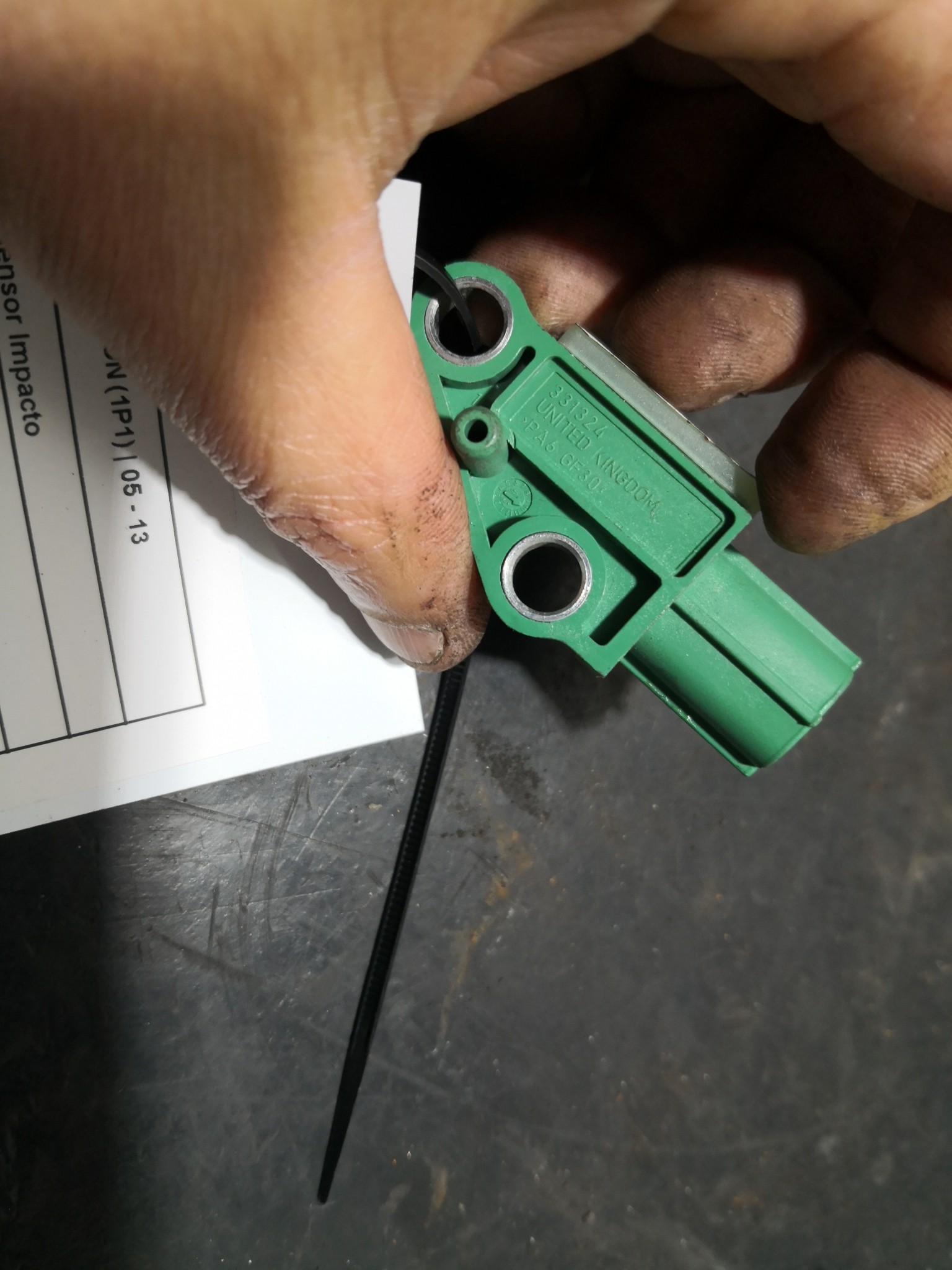 Sensor Impacto SEAT LEON (1P1) | 05 - 13 Imagem-2