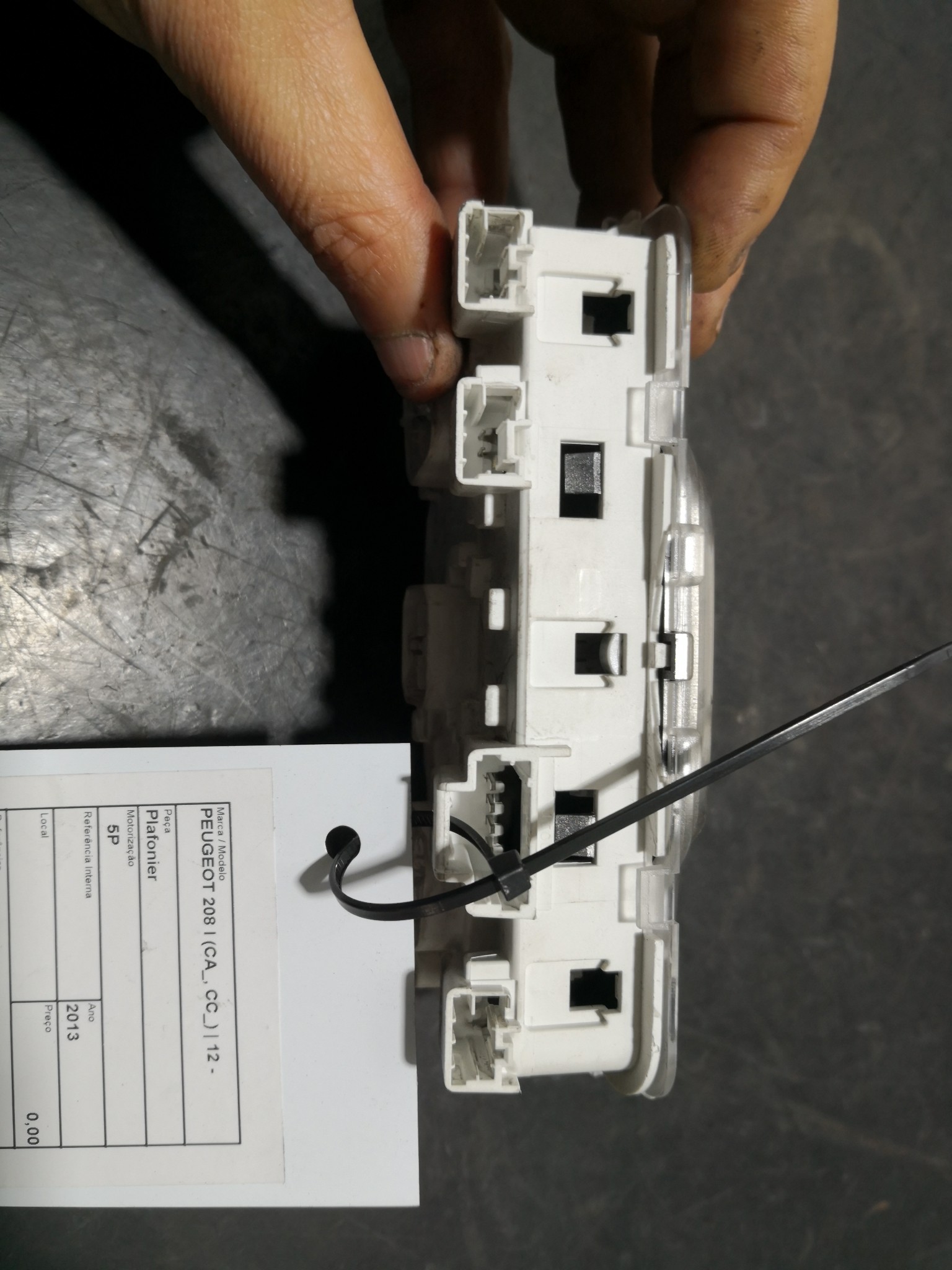 Plafonier  PEUGEOT 208 I (CA_, CC_) | 12 -  Imagem-3