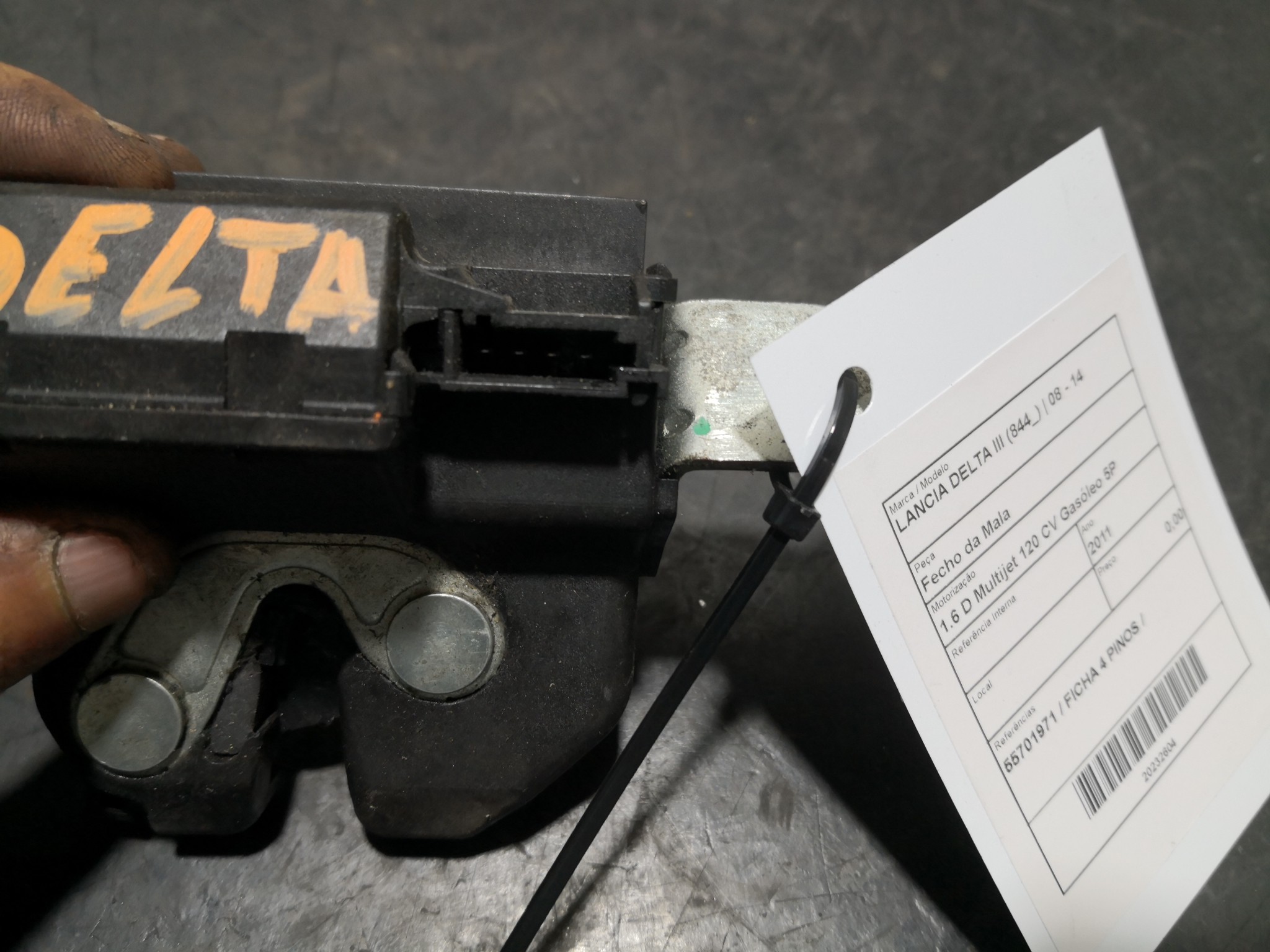 Fecho da Mala LANCIA DELTA III (844_) | 08 - 14 Imagem-1