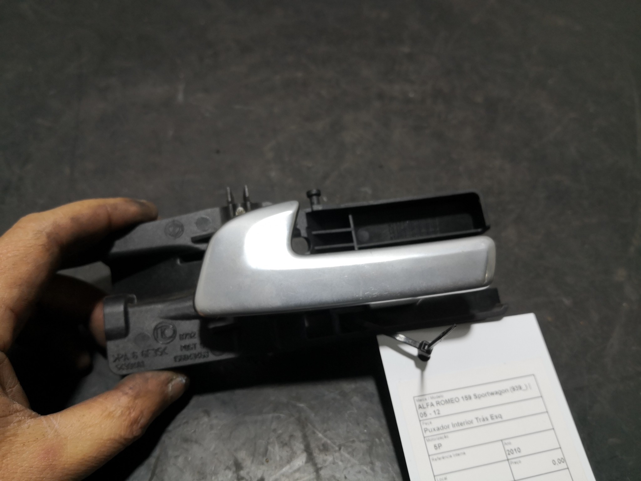 Puxador Interior Trás Esq ALFA ROMEO - ID S_92679