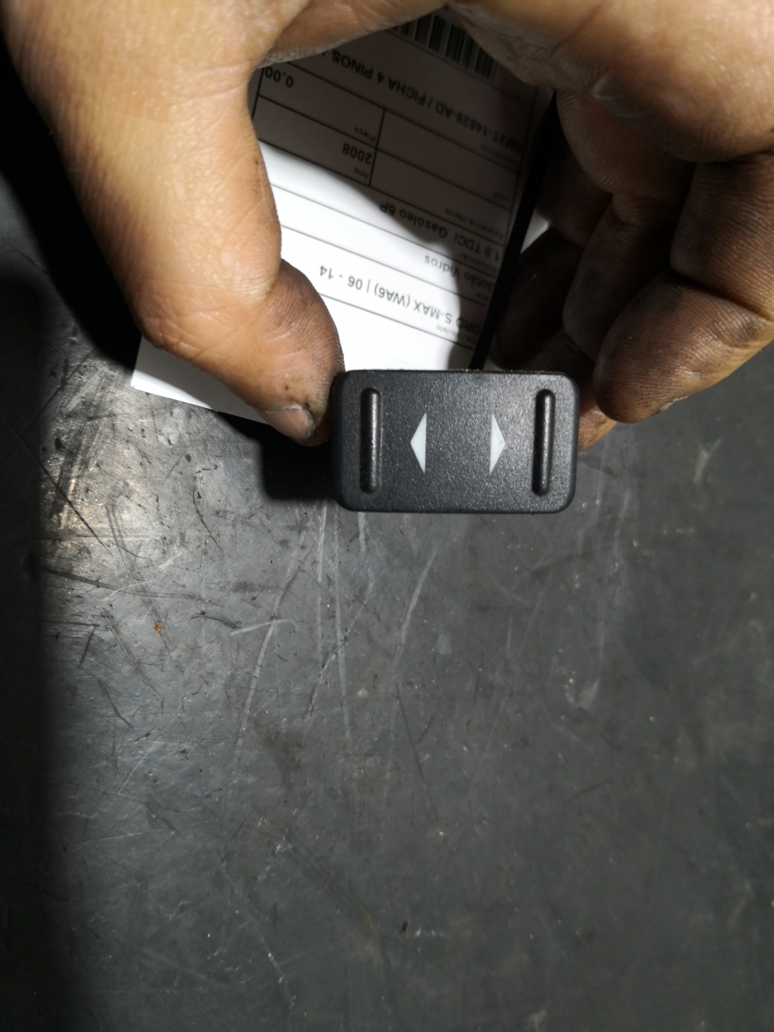 Botão Vidros FORD - ID S_92714