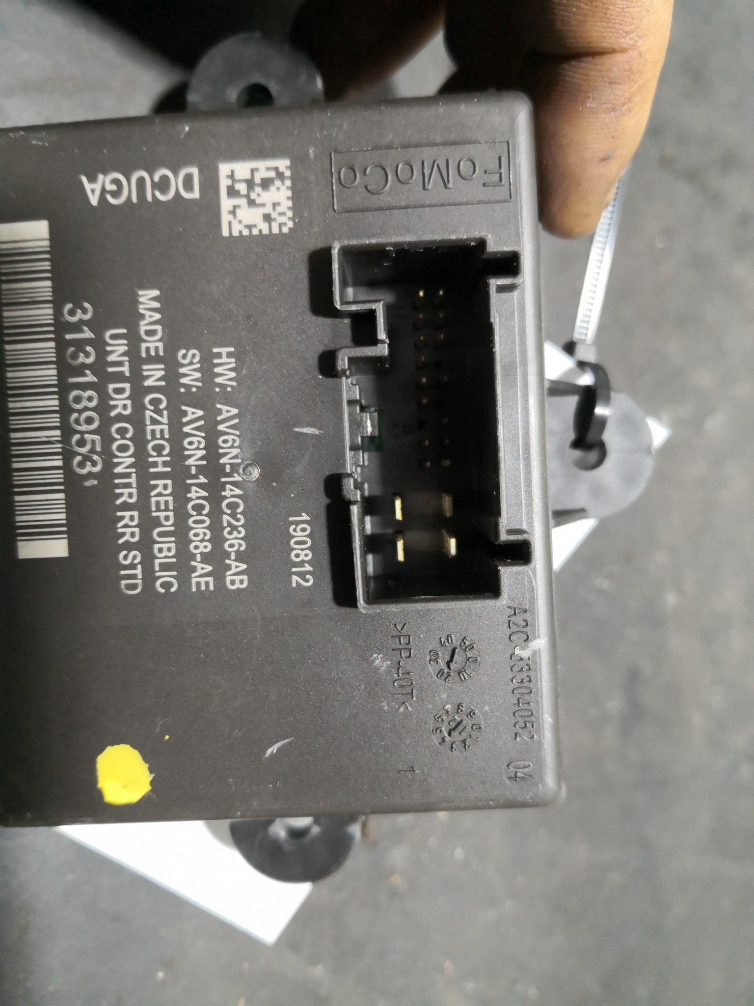 Módulo Porta Trás Esq VOLVO V40 Hatchback (525, 526) | 12 -  Imagem-2