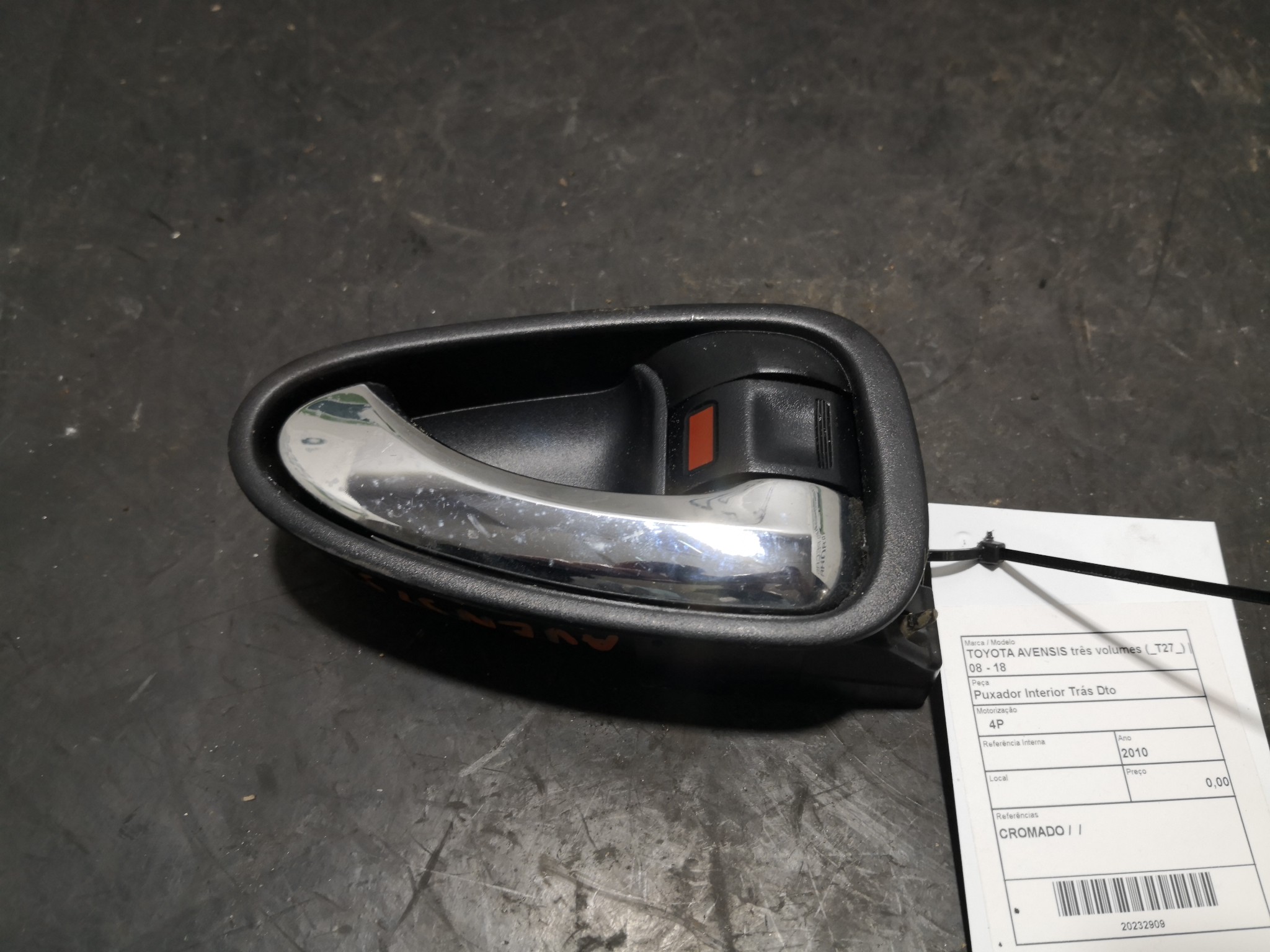 Puxador Interior Trás Dto TOYOTA - ID S_92908