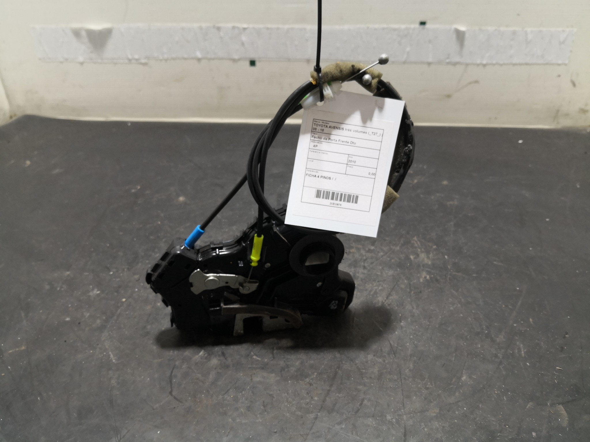 Fecho da Porta Frente Dto TOYOTA - ID S_92878