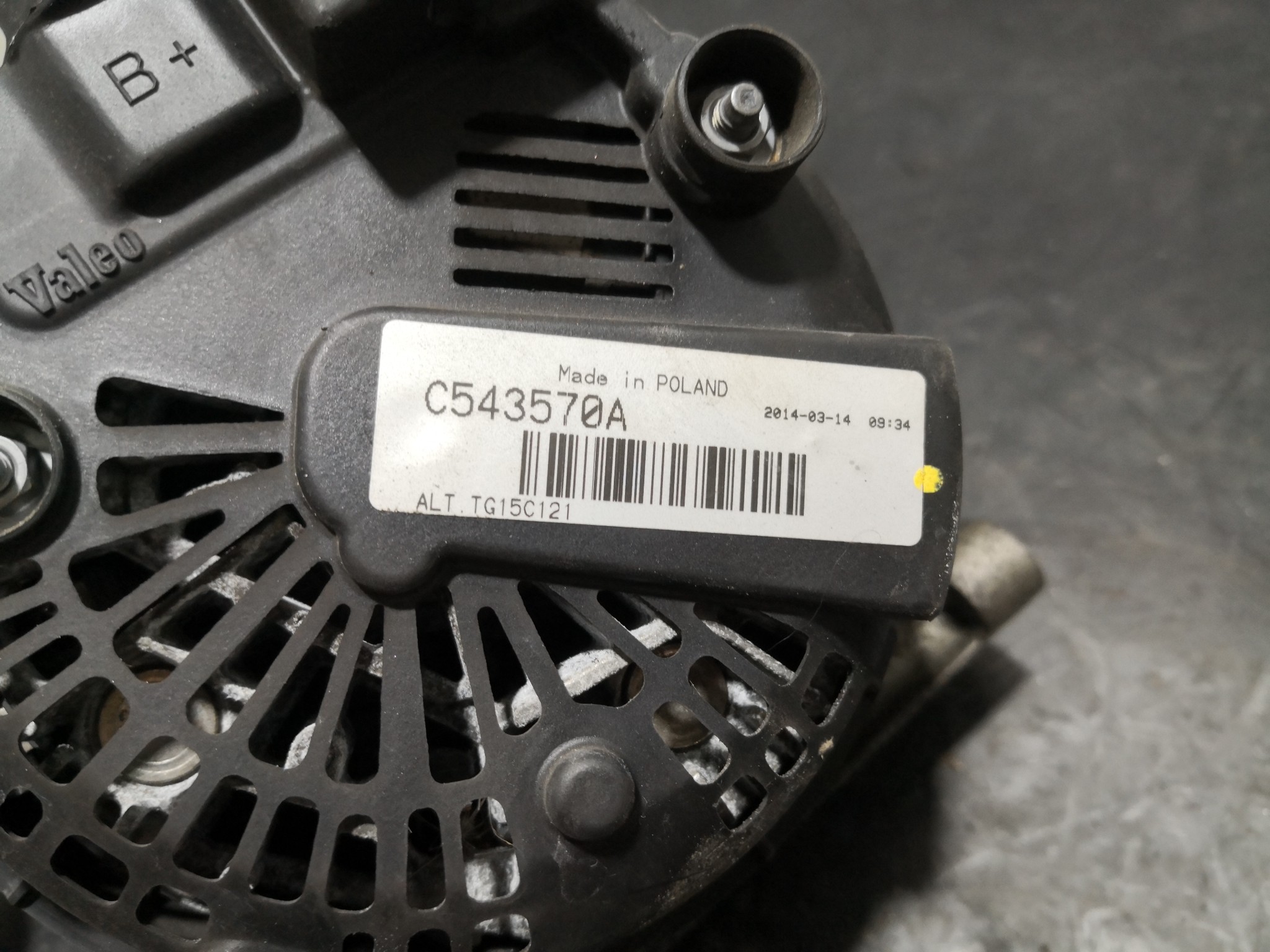 Alternador MERCEDES-BENZ B-CLASS (W245) | 05 - 11 Imagem-3