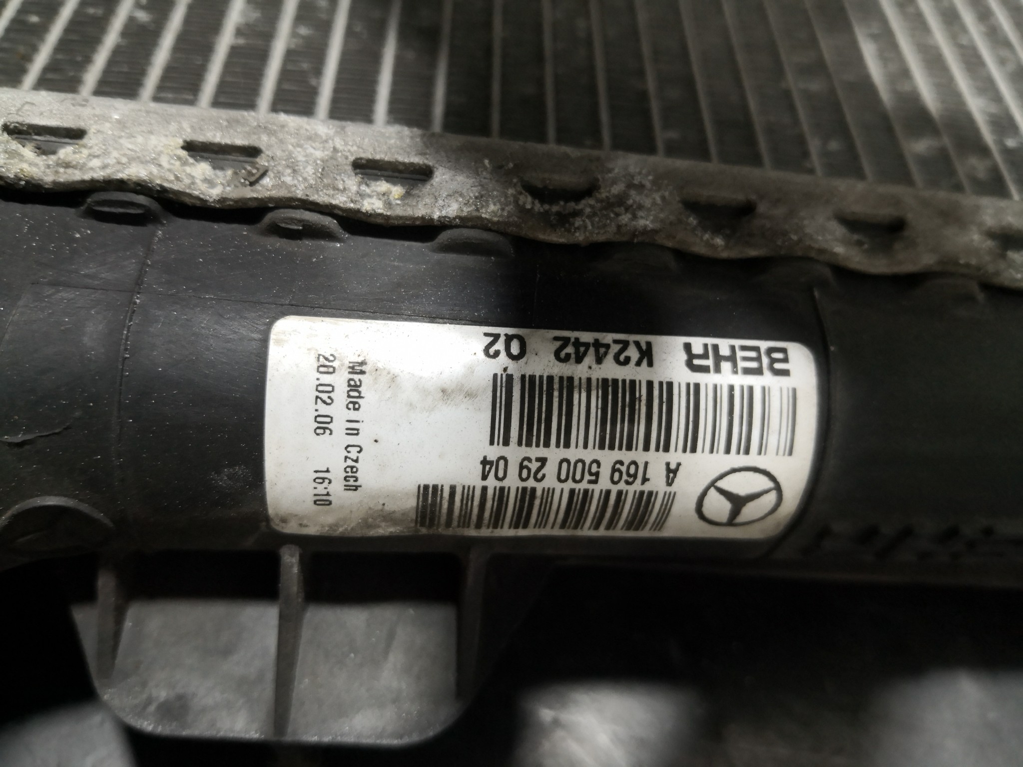 Radiador da água MERCEDES-BENZ B-CLASS (W245) | 05 - 11 Imagem-1