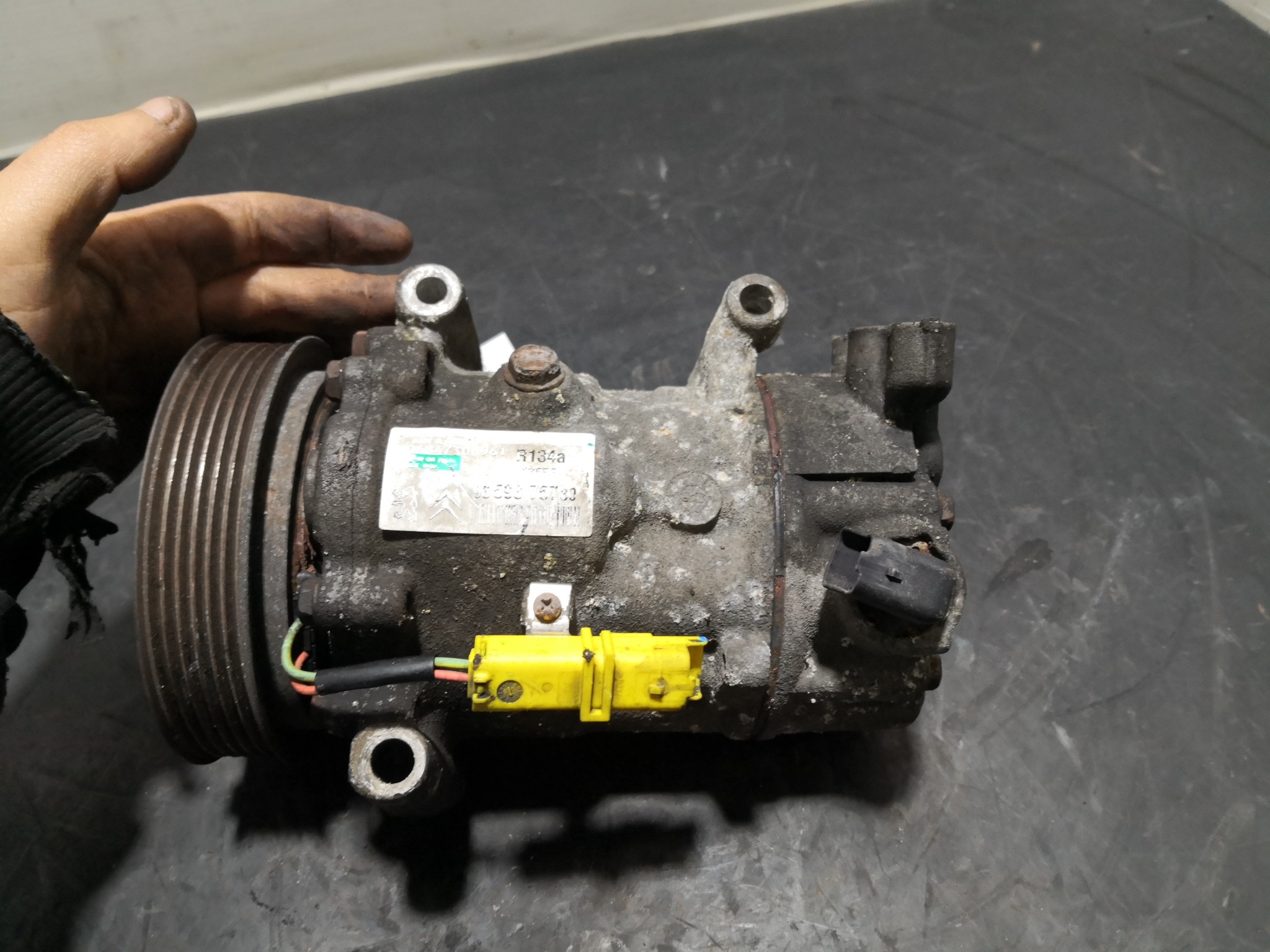 Compressor do Ar condicionado PEUGEOT 207 (WA_, WC_) | 06 - 15 Imagem-3