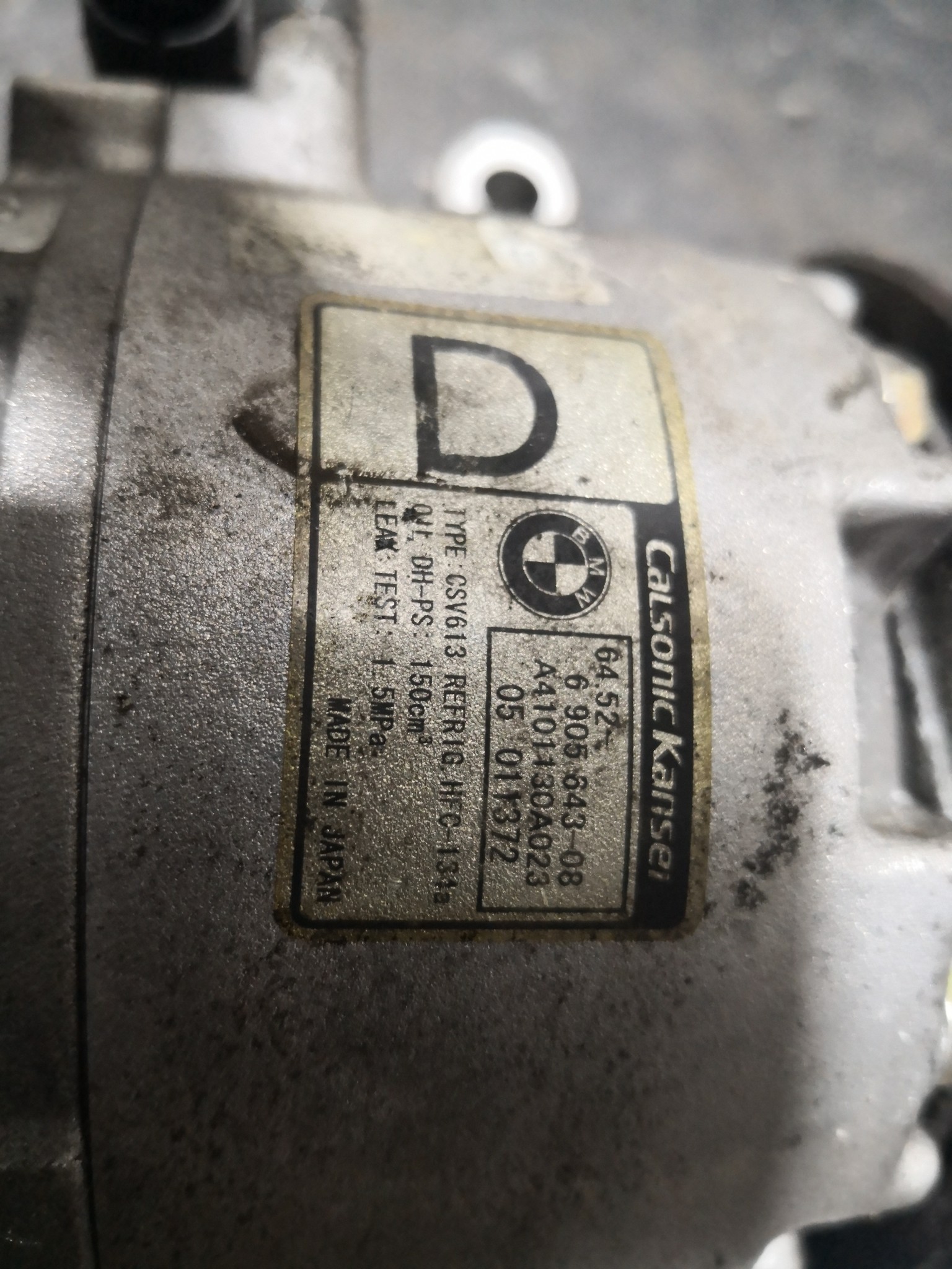 Compressor do Ar condicionado BMW 3 Touring (E46) | 99 - 05 Imagem-1