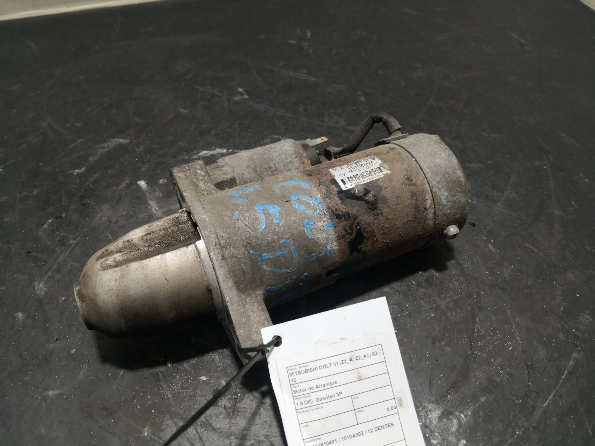 Motor de Arranque MITSUBISHI - ID S_93133