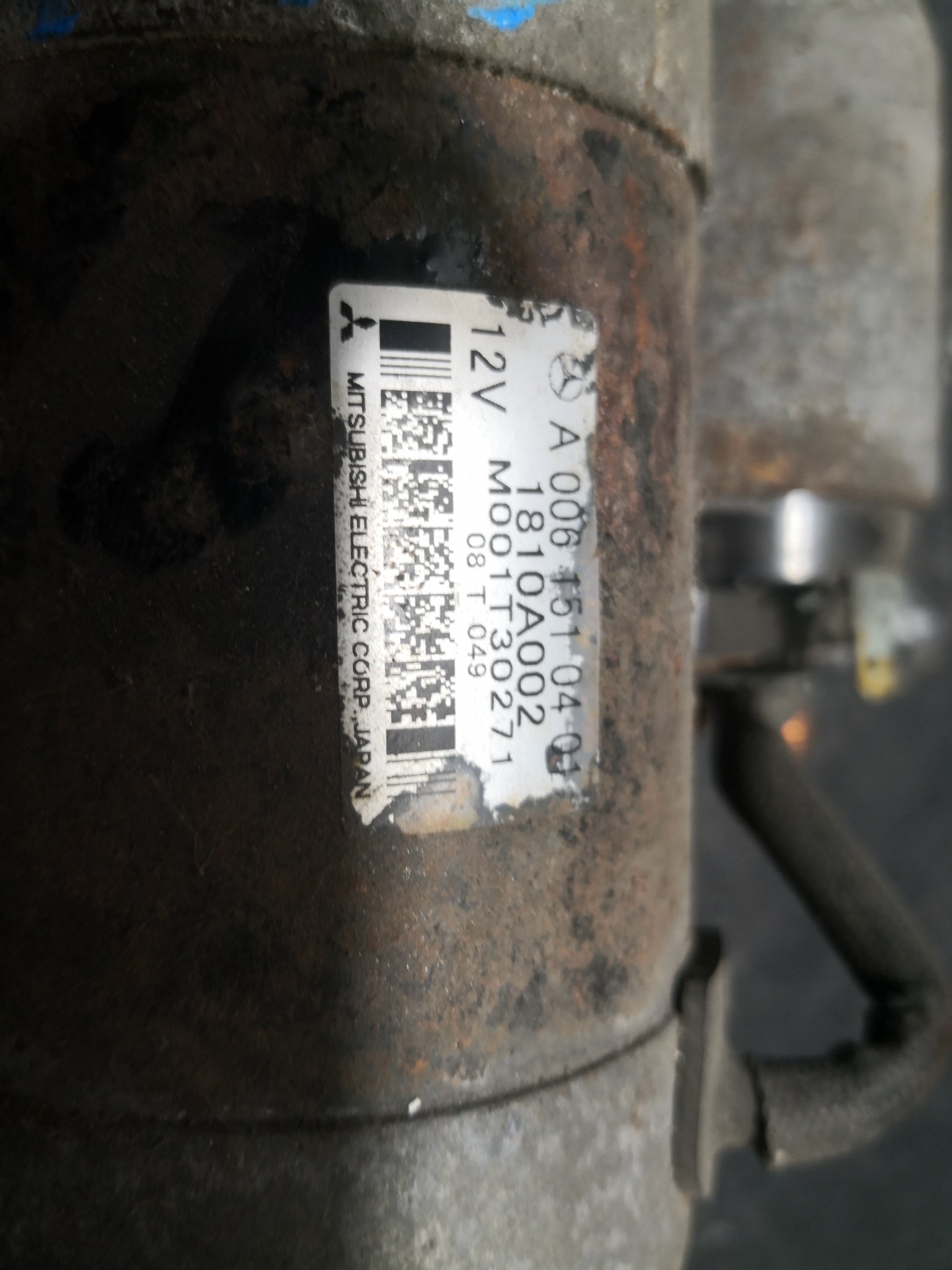 Motor de Arranque MITSUBISHI COLT VI (Z3_A, Z2_A) | 02 - 12 Imagem-1