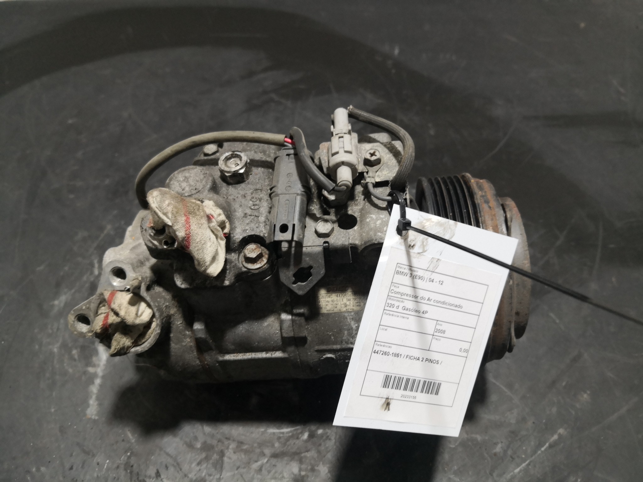 Compressor do Ar condicionado BMW 3 (E90) | 04 - 12 Imagem-2
