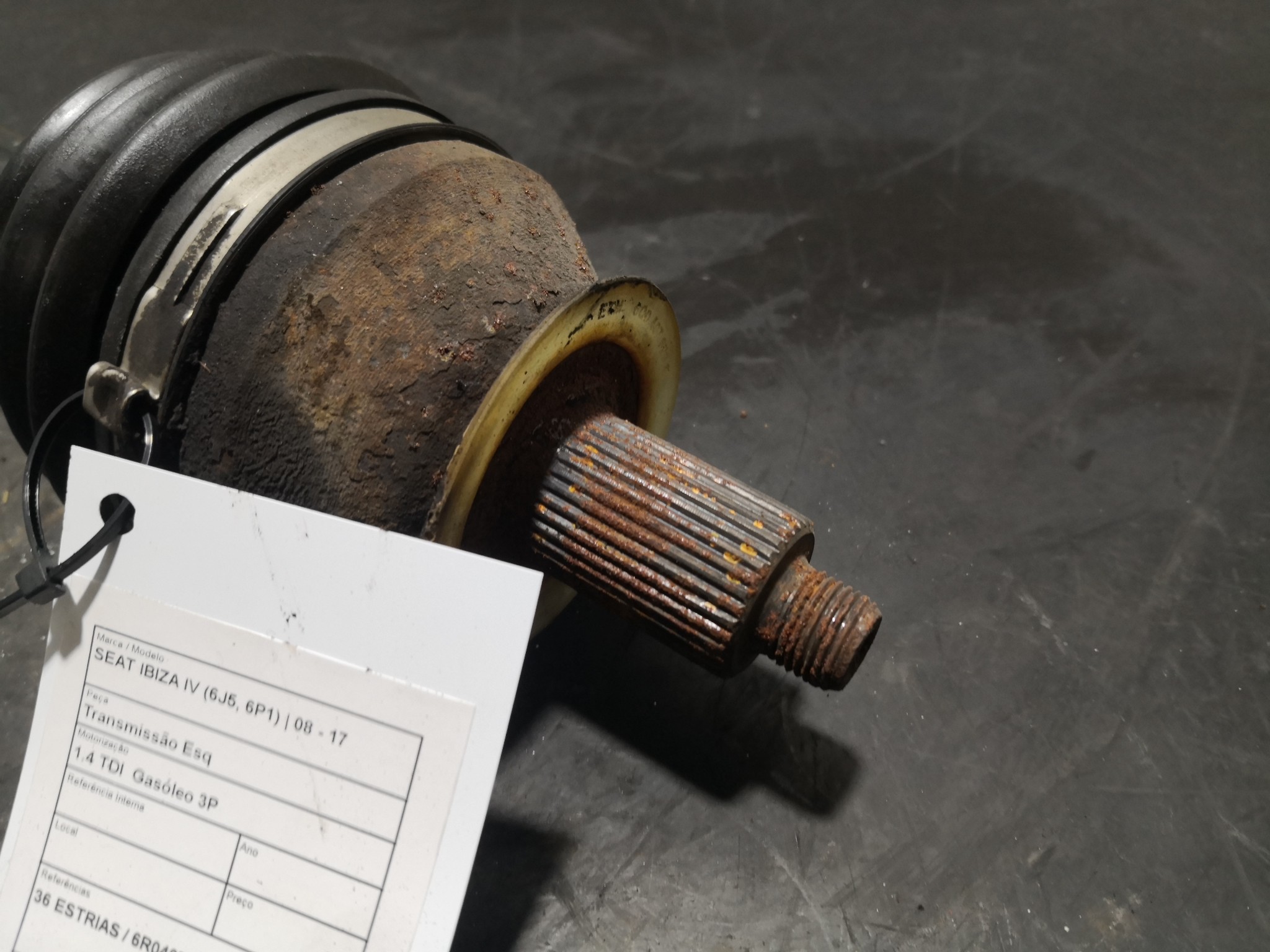 Transmissão Esq SEAT IBIZA IV (6J5, 6P1) | 08 - 17 Imagem-1