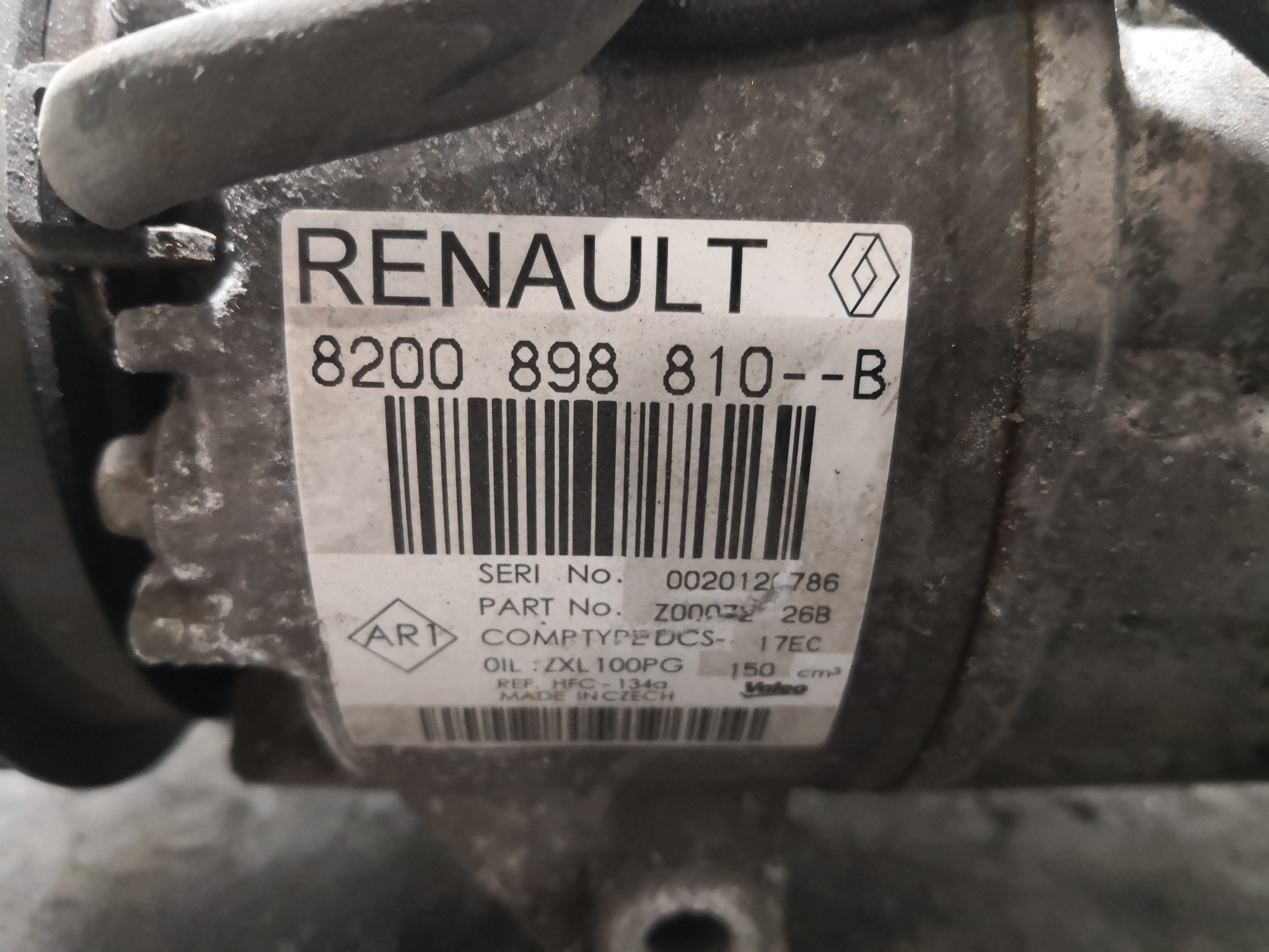 Compressor do Ar condicionado RENAULT LAGUNA III Sport Tourer (KT0/1) | 07 - 15 Imagem-1