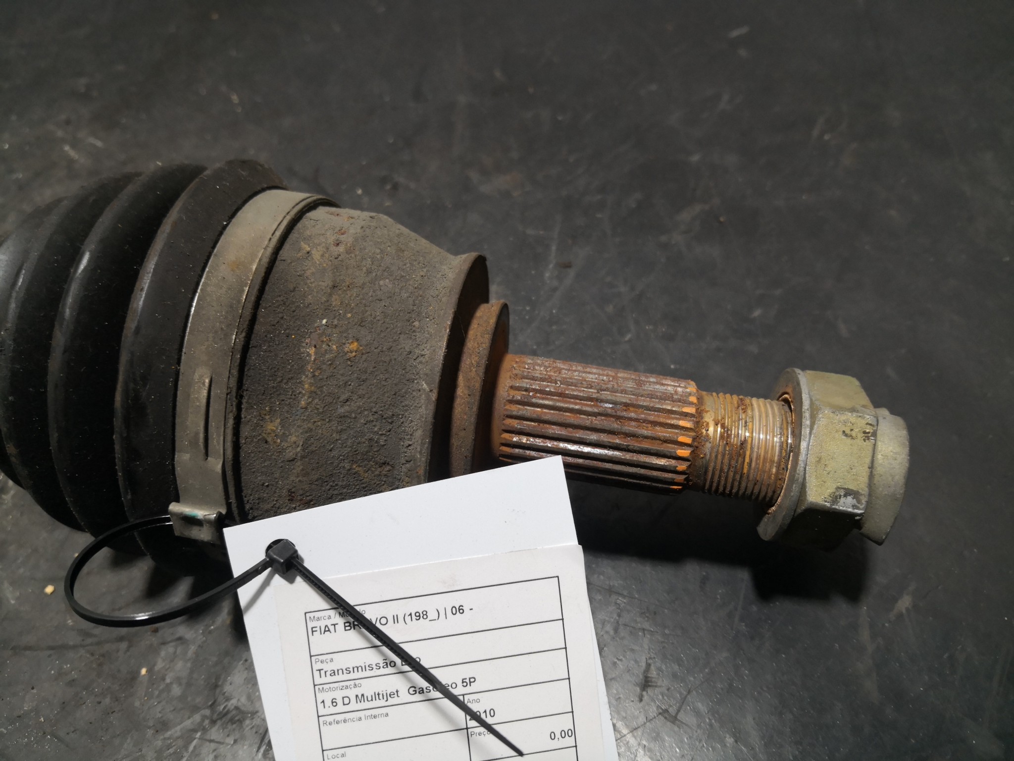 Transmissão Dto FIAT BRAVO II (198_) | 06 -  Imagem-1