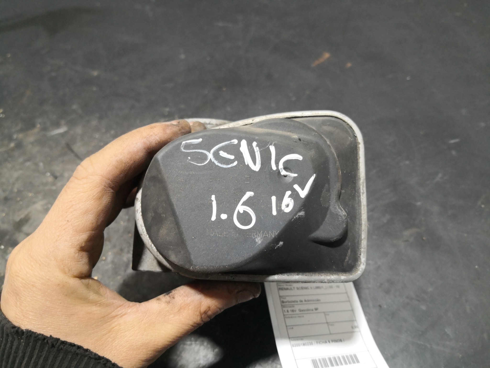 Borboleta de Admissão RENAULT SCÉNIC II (JM0/1_) | 03 - 10 Imagem-3