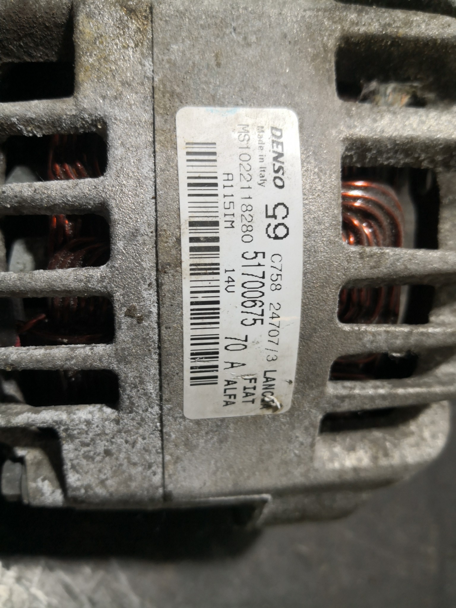 Alternador FIAT GRANDE PUNTO (199_) | 05 -  Imagem-3