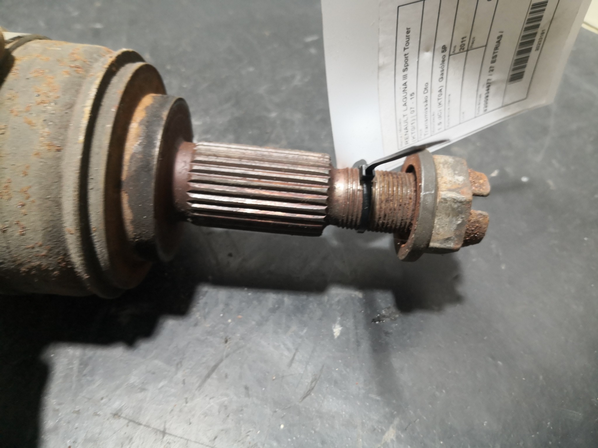 Transmissão Dto RENAULT LAGUNA III Sport Tourer (KT0/1) | 07 - 15 Imagem-1