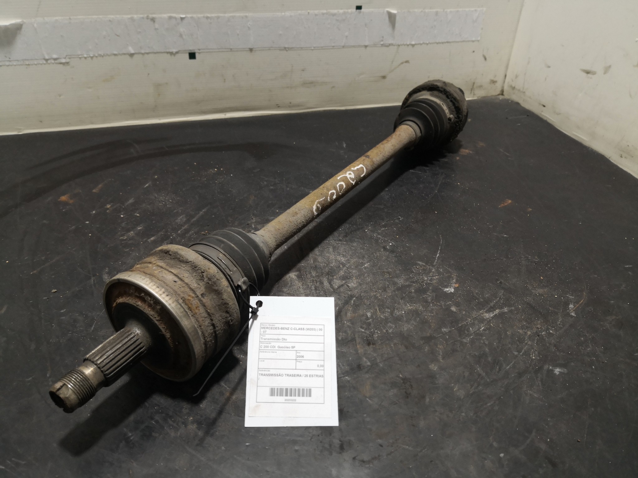 Transmissão Dto MERCEDES-BENZ - ID S_93221