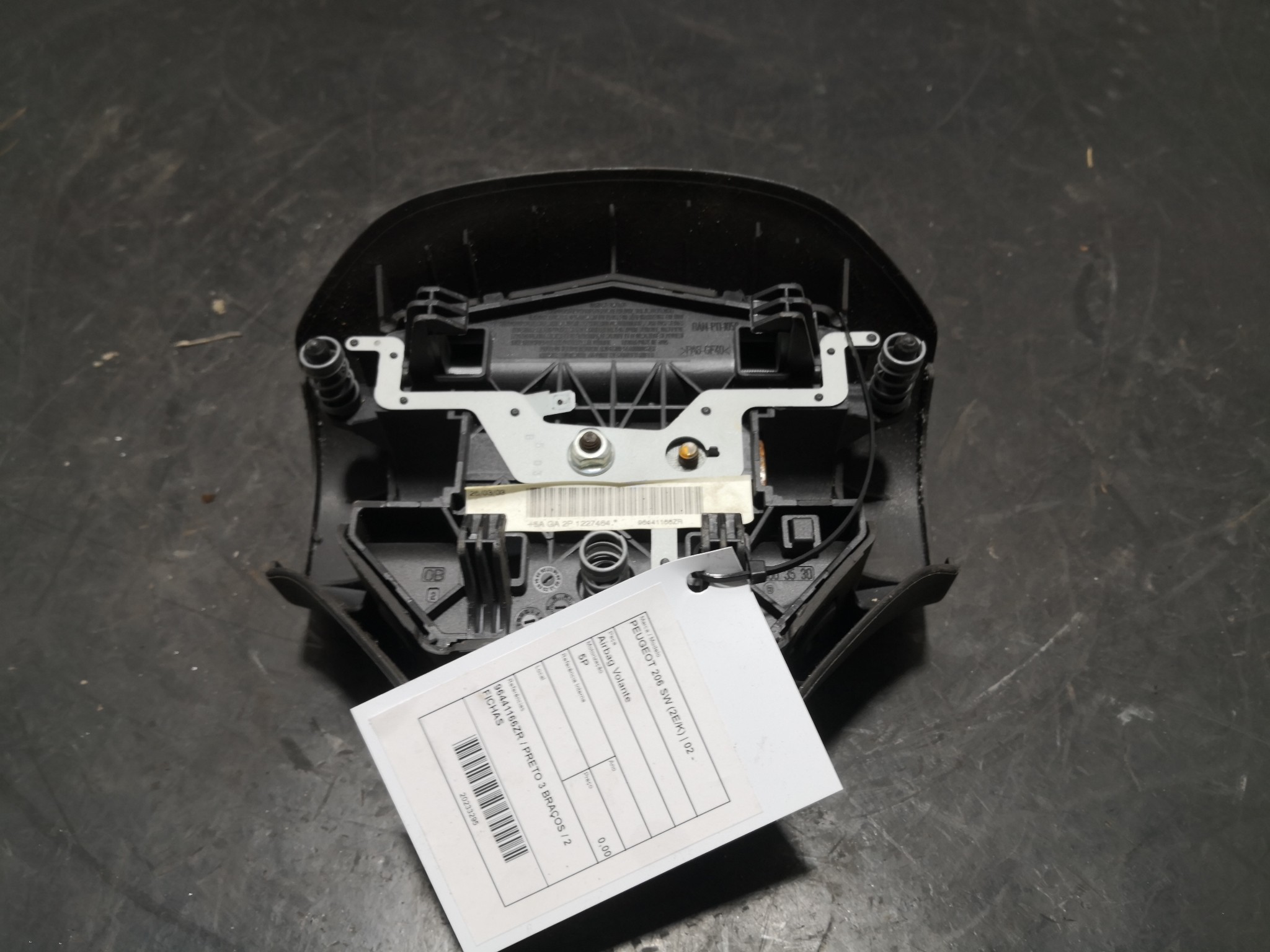 Airbag Volante PEUGEOT 206 SW (2E/K) | 02 -  Imagem-2