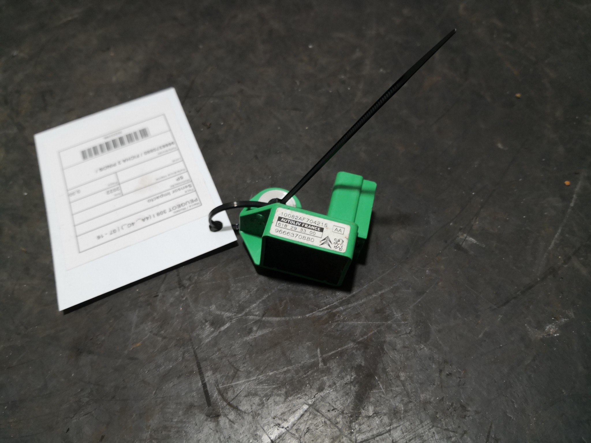 Sensor Impacto PEUGEOT - ID S_93384