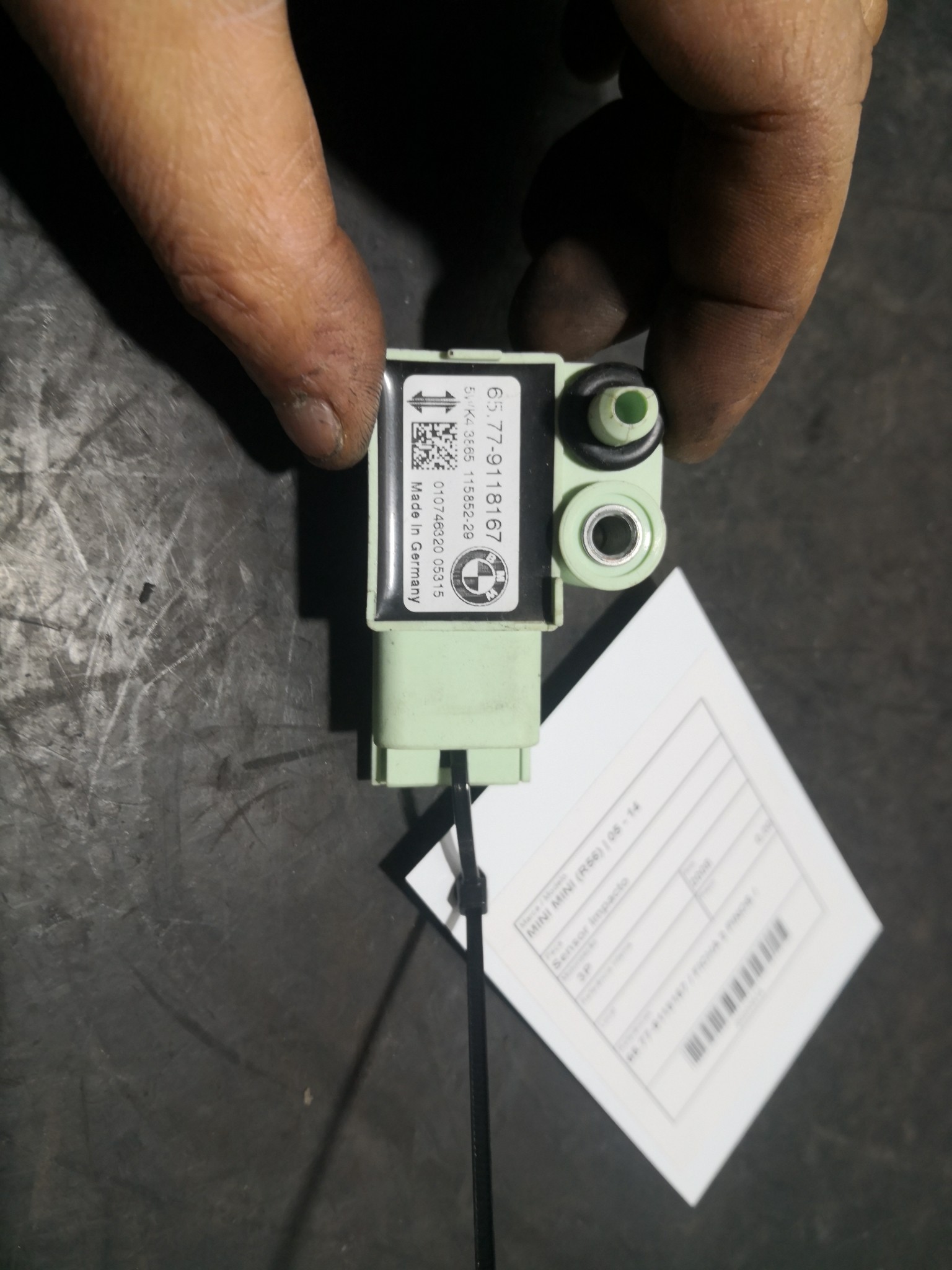 Sensor Impacto MINI MINI (R56) | 05 - 14 Imagem-1